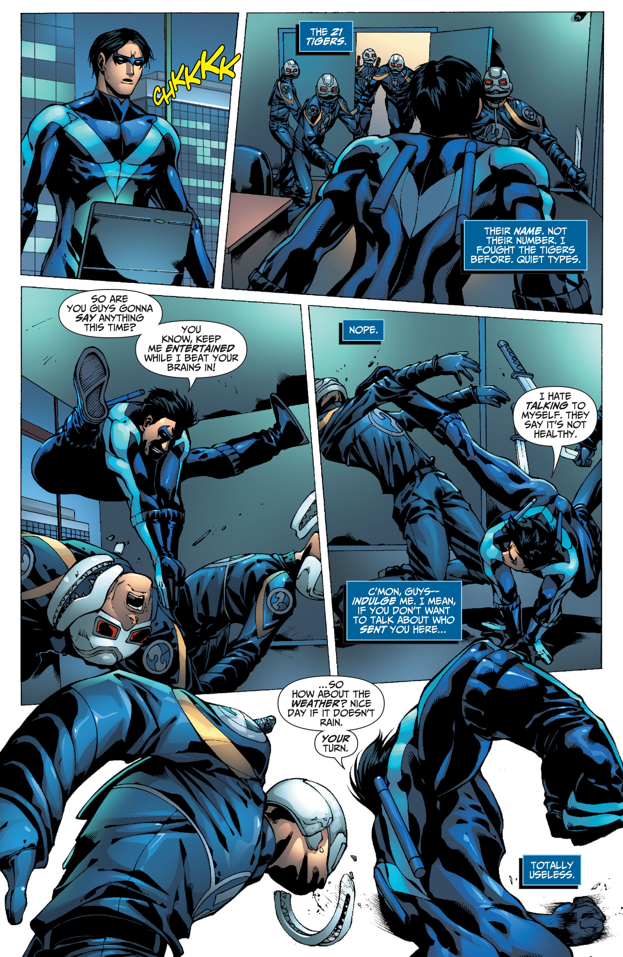 Read online Nightwing (1996) comic -  Issue #136 - 4