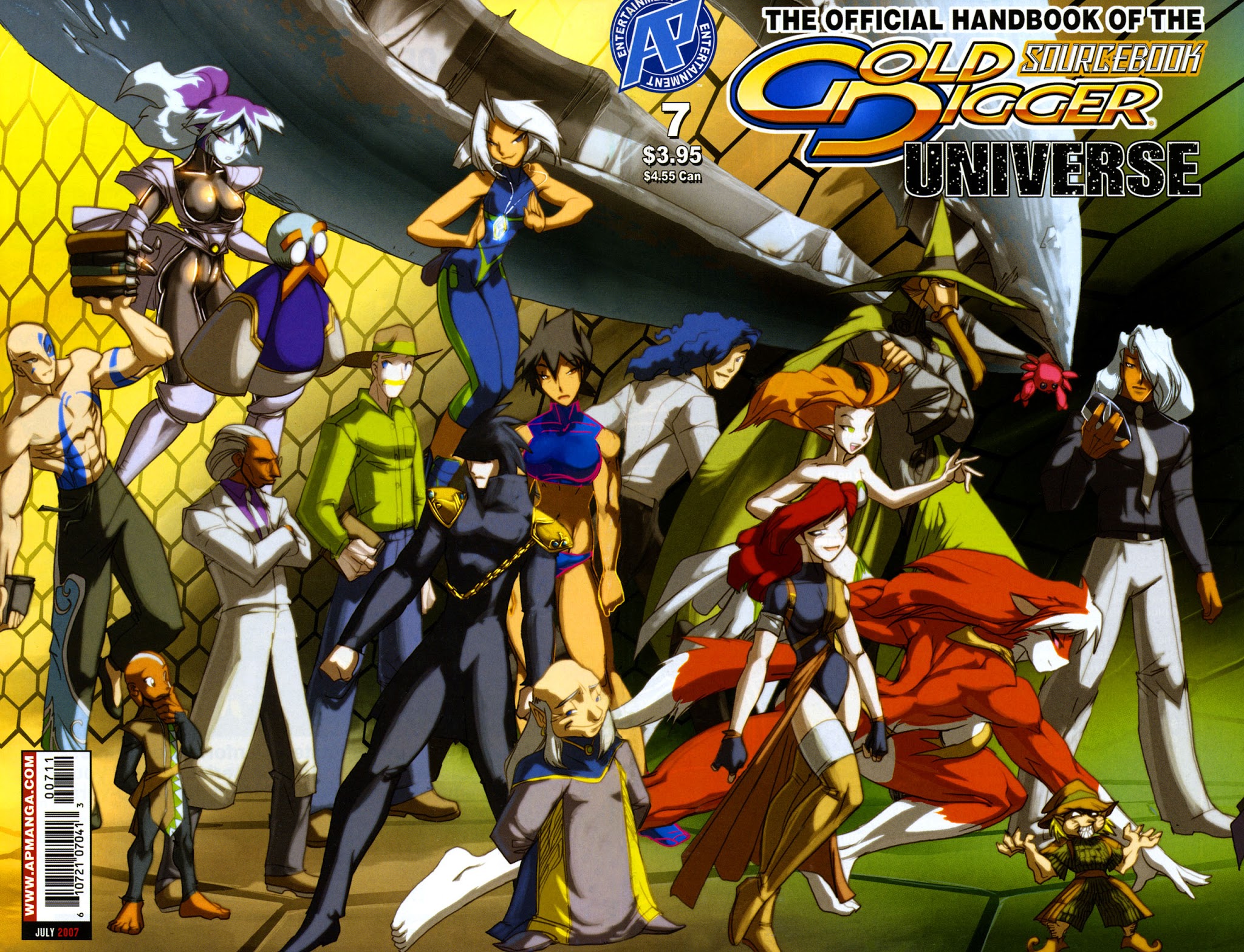 Read online Gold Digger Sourcebook: The Official Handbook of the GD Universe comic -  Issue #7 - 1