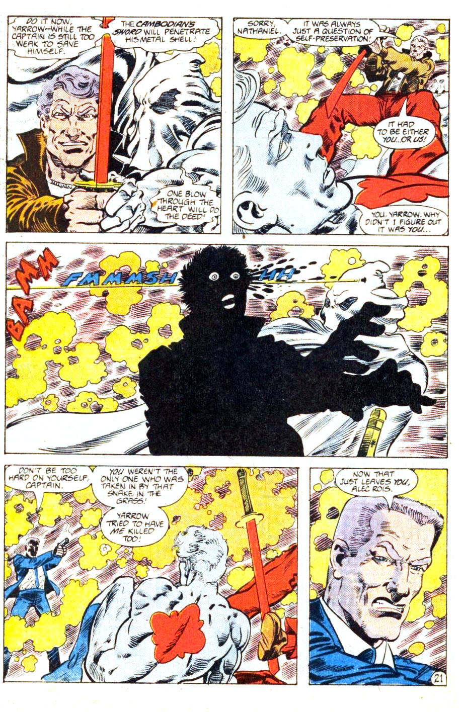 Read online Captain Atom (1987) comic -  Issue #28 - 22