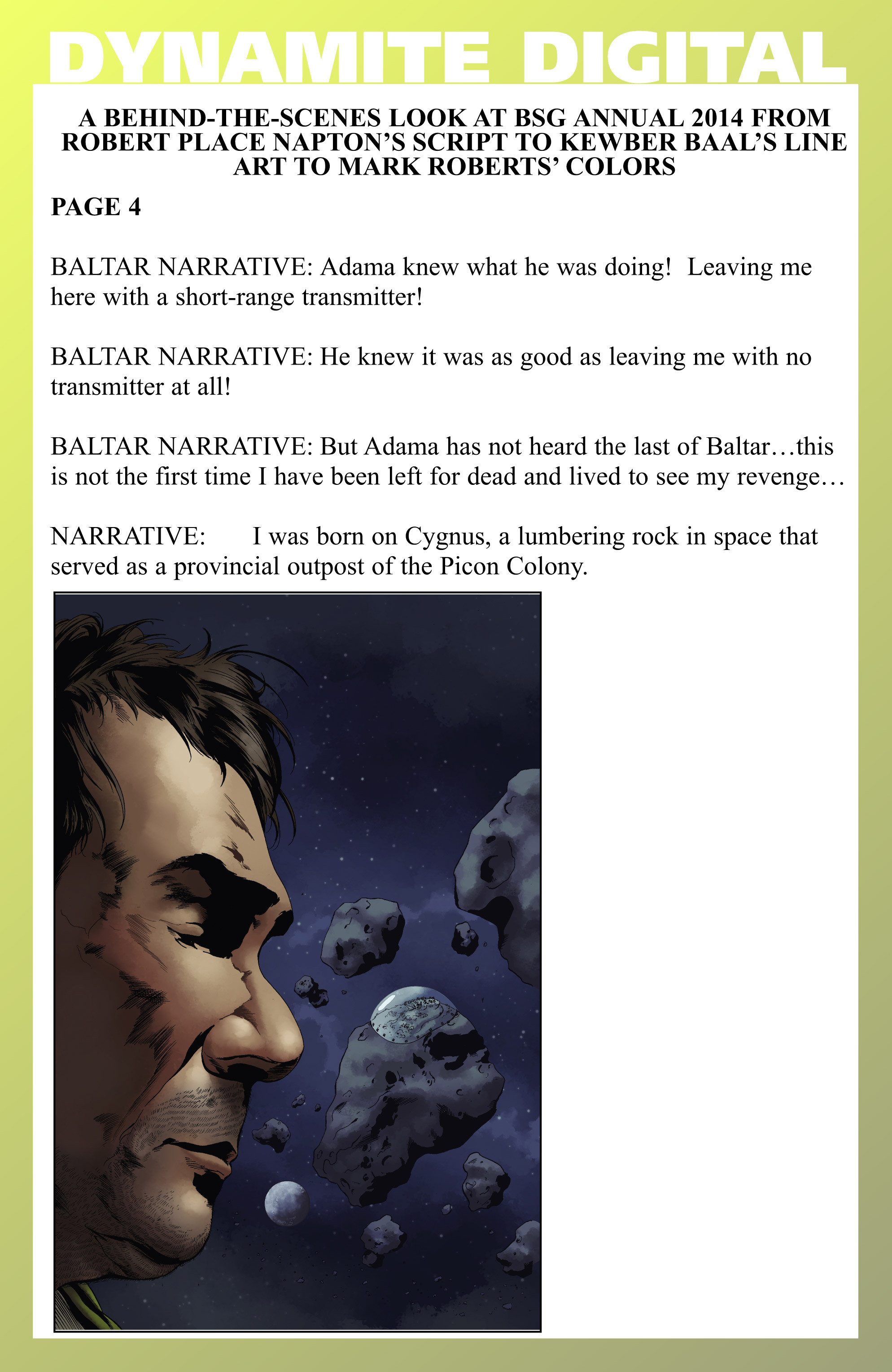 Classic Battlestar Galactica (2013) _Annual_2014 Page 39