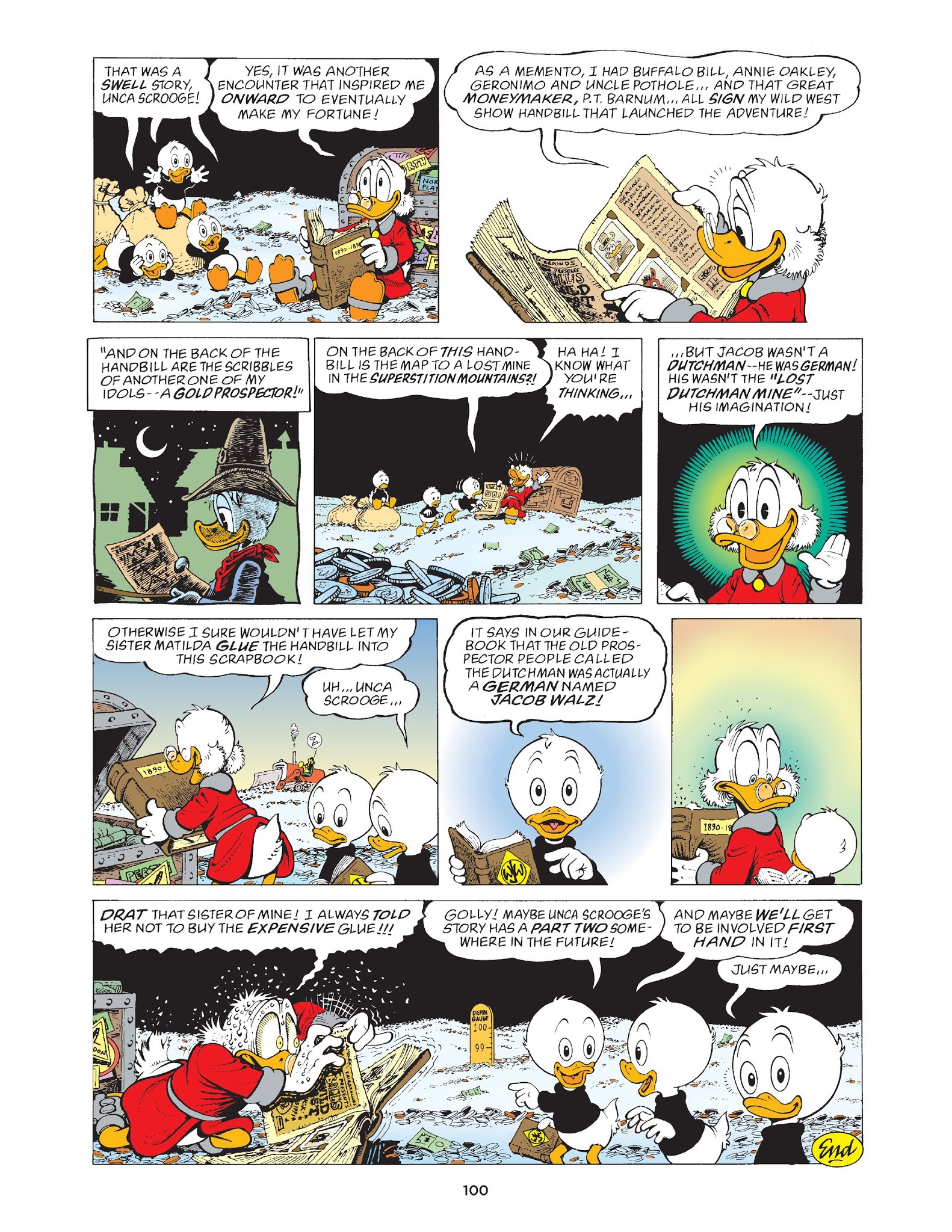 Read online Walt Disney Uncle Scrooge and Donald Duck: The Don Rosa Library comic -  Issue # TPB 7 (Part 2) - 1