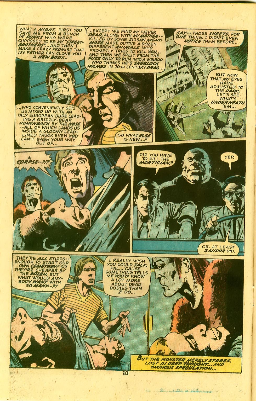 Read online Frankenstein (1973) comic -  Issue #15 - 7