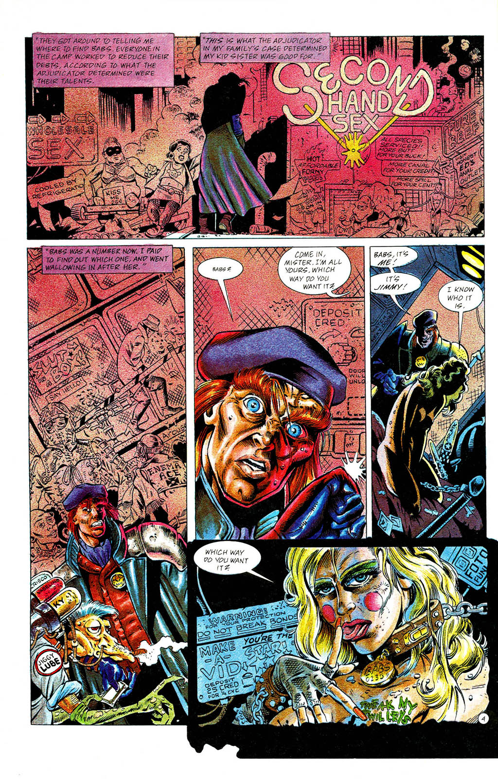 Read online Grimjack comic -  Issue #80 - 6