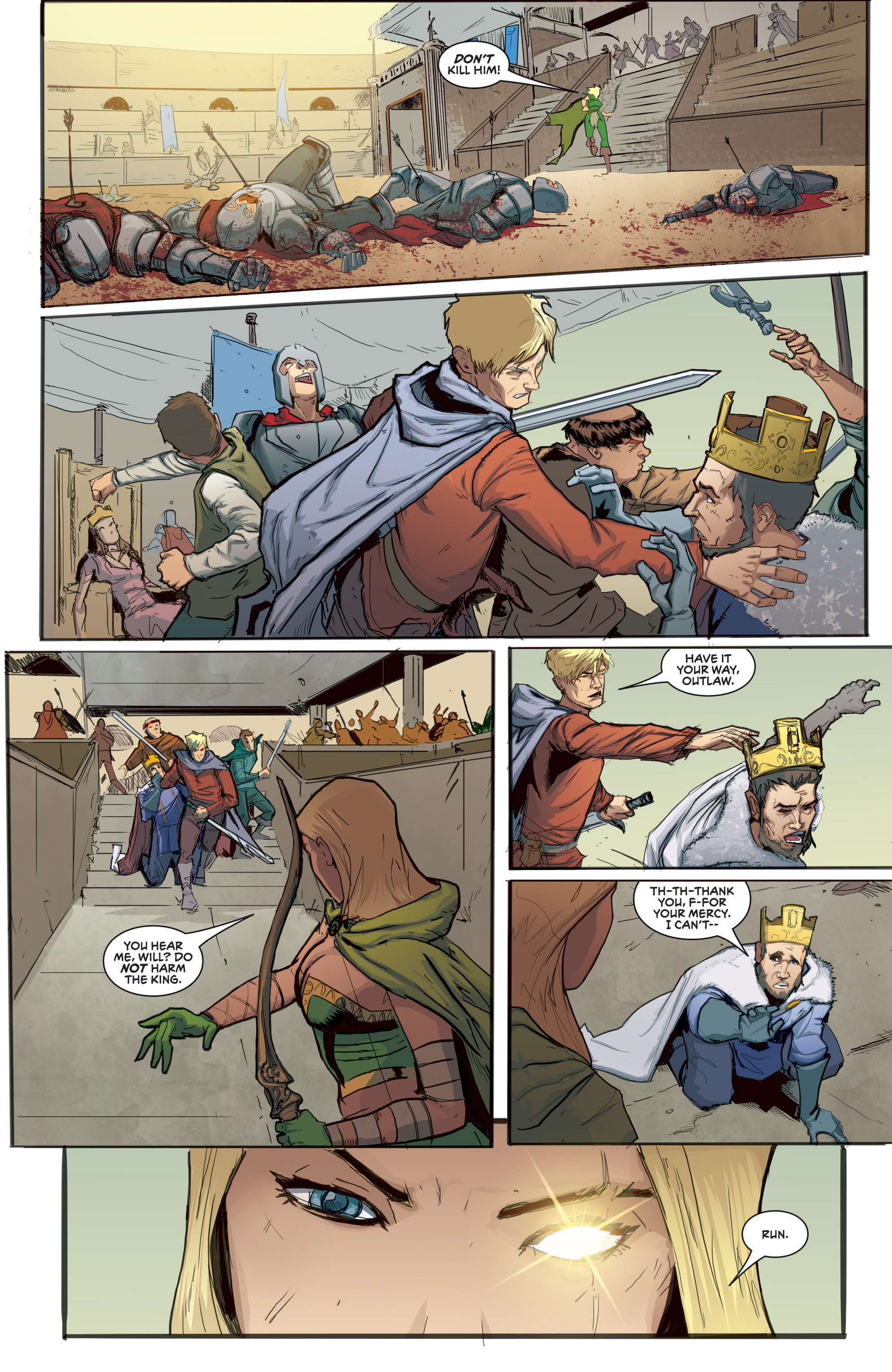 Read online Grimm Fairy Tales presents Robyn Hood (2012) comic -  Issue #5 - 7