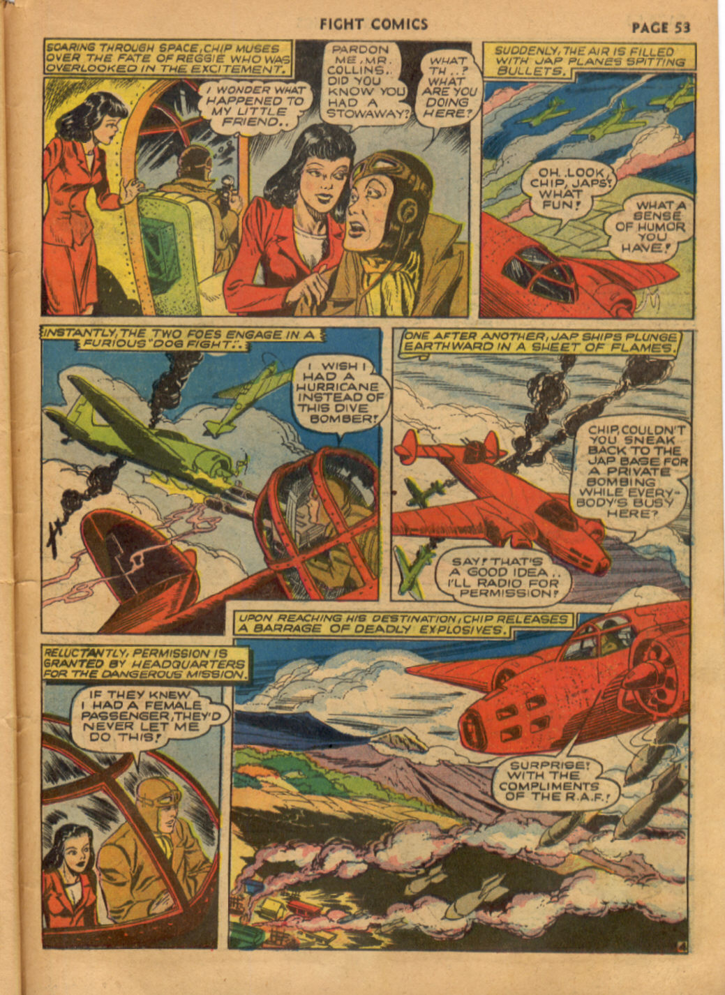 Read online Fight Comics comic -  Issue #19 - 55