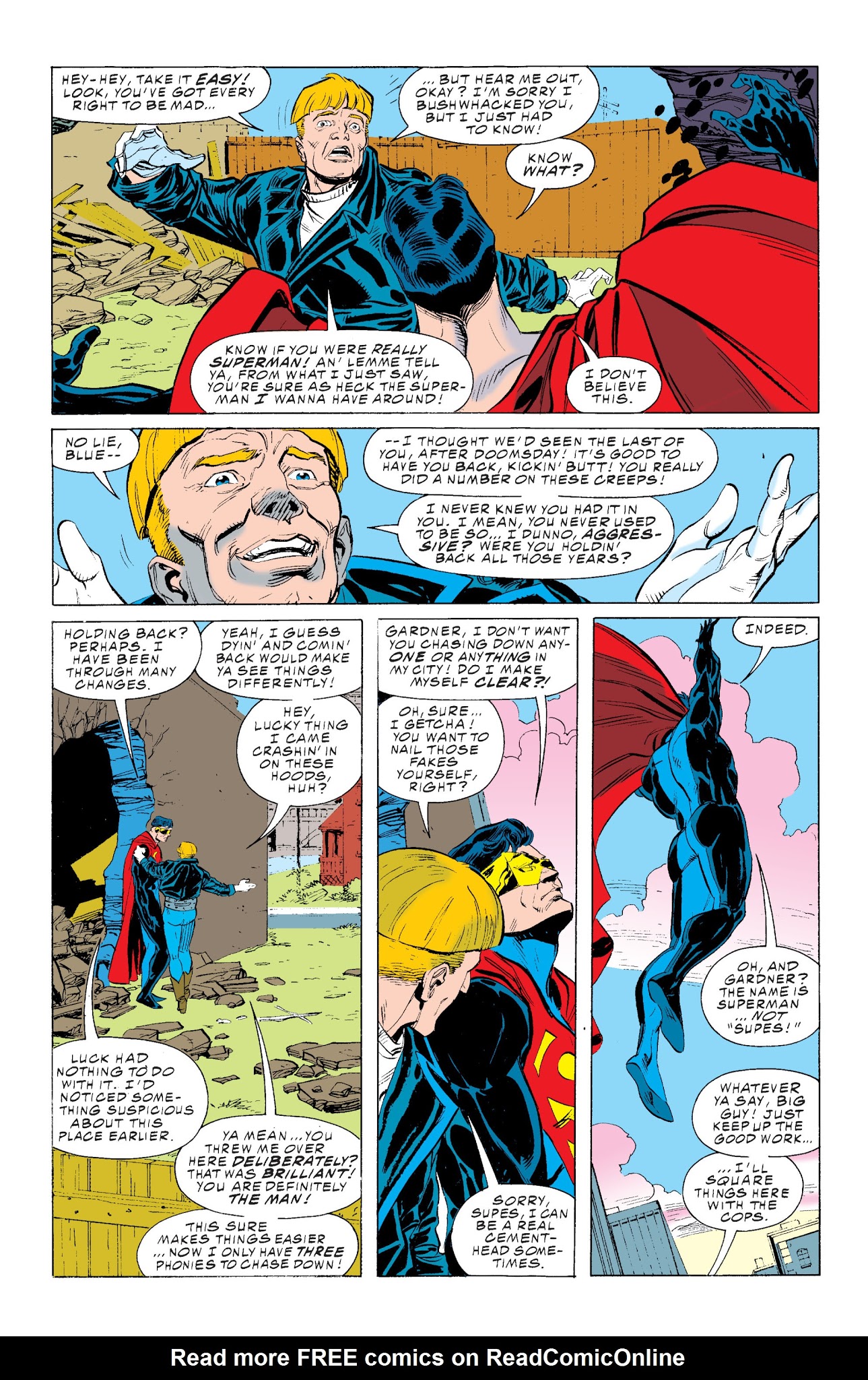 Read online Superman: Reign of the Supermen comic -  Issue # TPB - 189