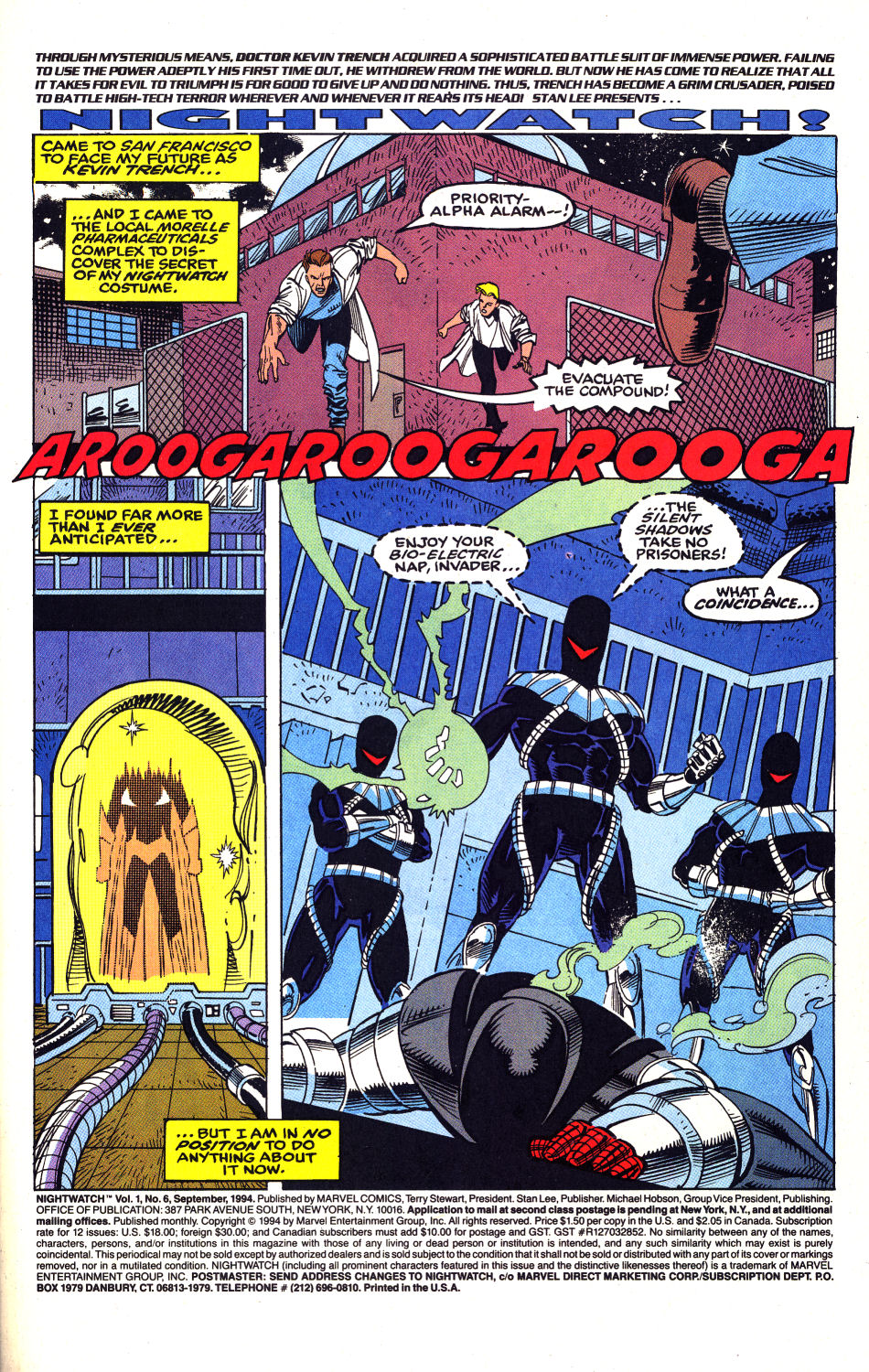 Read online Nightwatch comic -  Issue #6 - 2