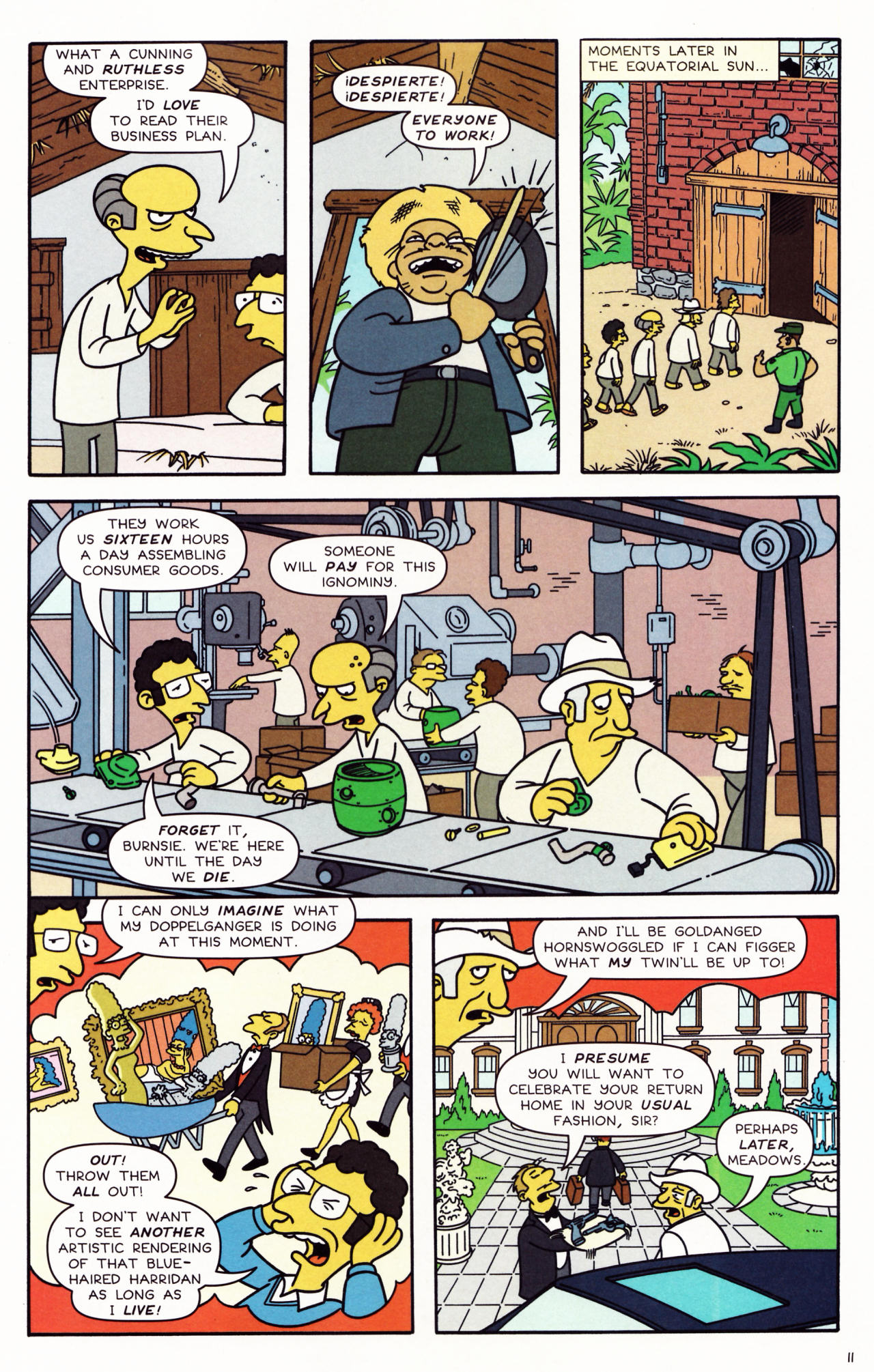 Read online Simpsons Comics comic -  Issue #132 - 11