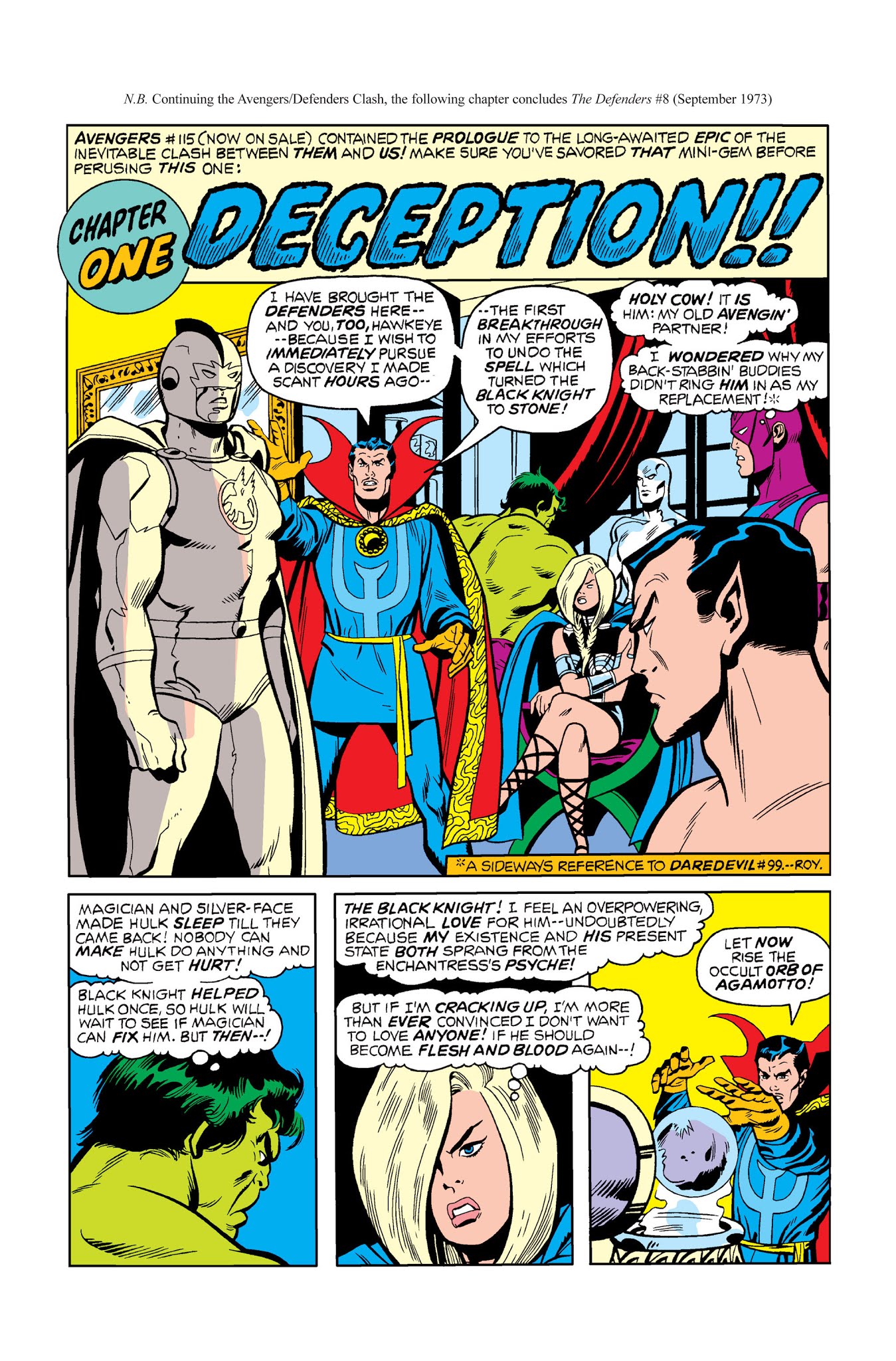 Read online Marvel Masterworks: The Defenders comic -  Issue # TPB 2 (Part 1) - 46