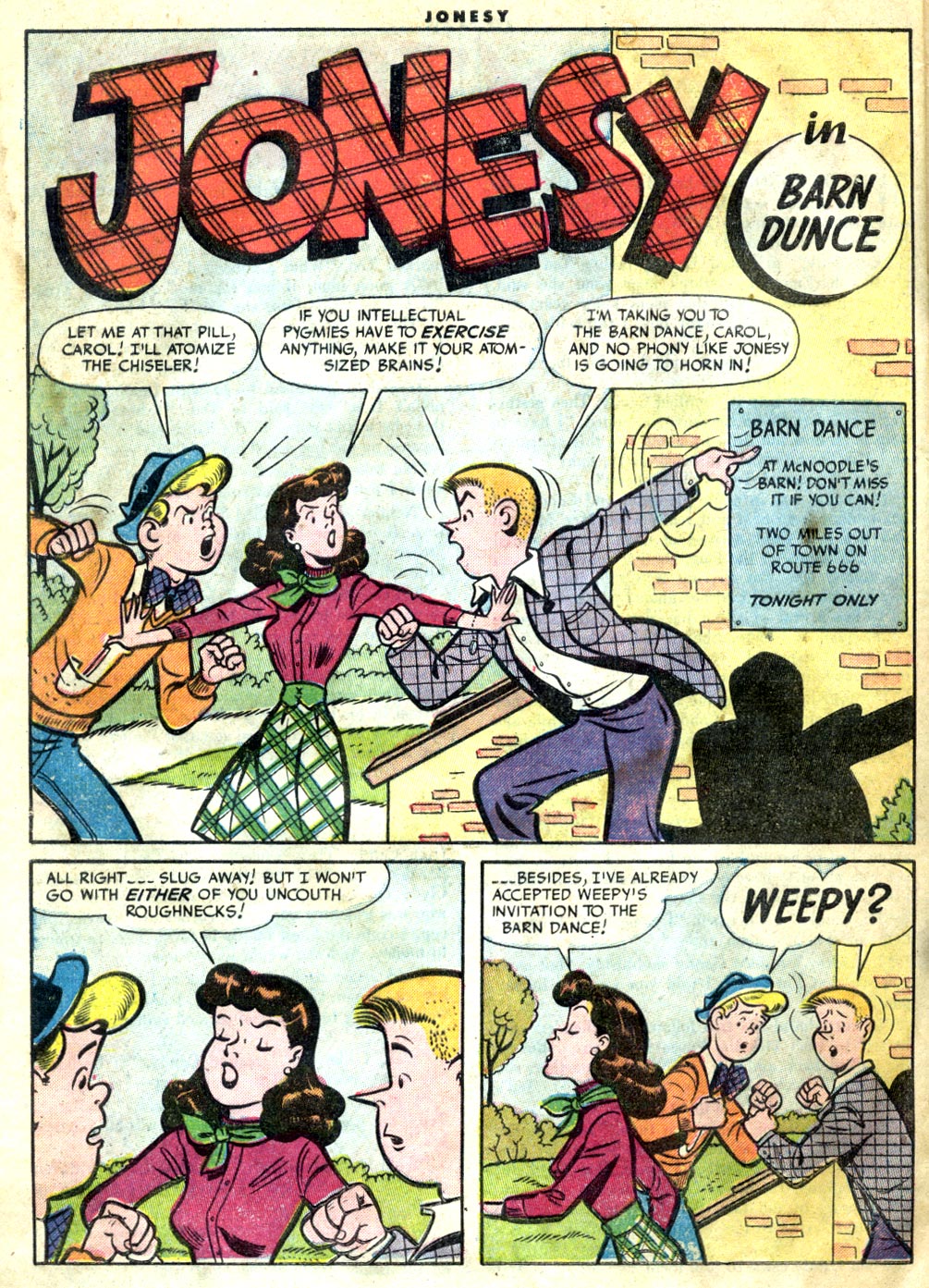 Read online Jonesy (1953) comic -  Issue #6 - 28