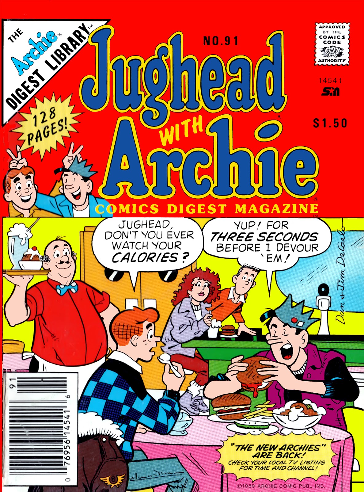 Jughead with Archie Digest Magazine issue 91 - Page 1