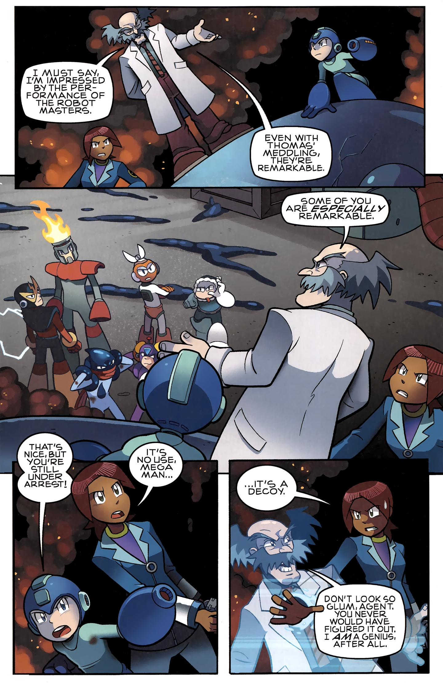 Read online Mega Man comic -  Issue #8 - 14