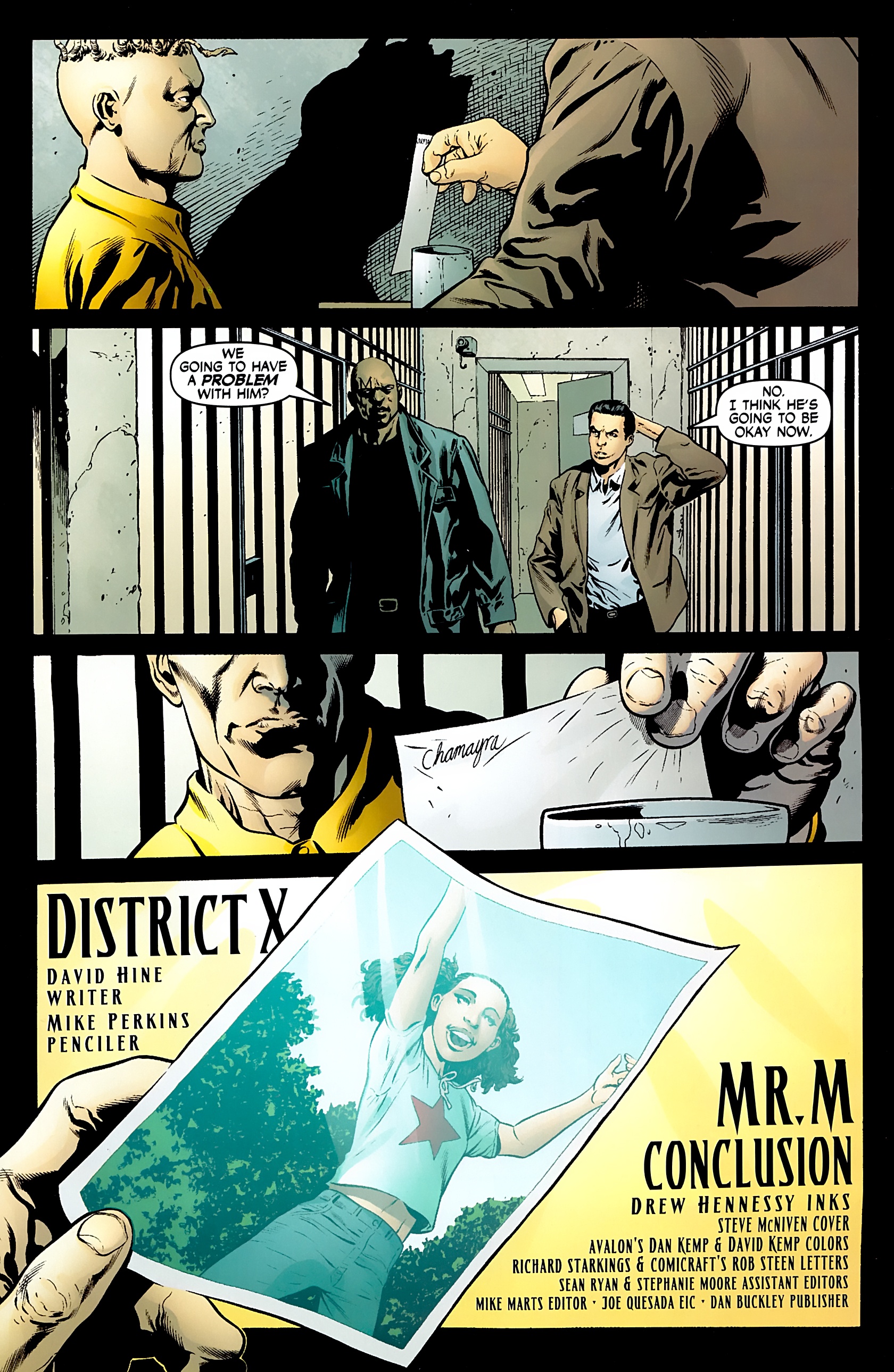 Read online District X comic -  Issue #6 - 23
