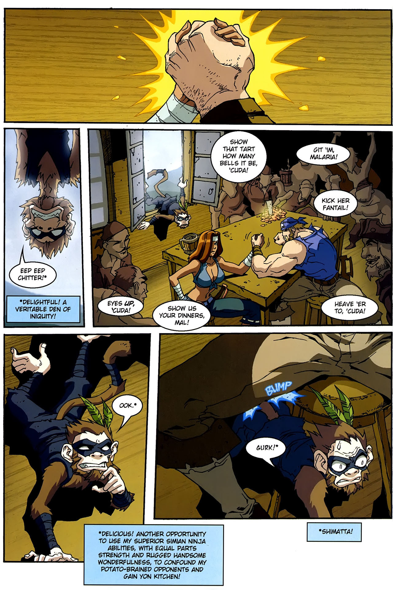 Read online Pirates vs. Ninjas II comic -  Issue #4 - 15