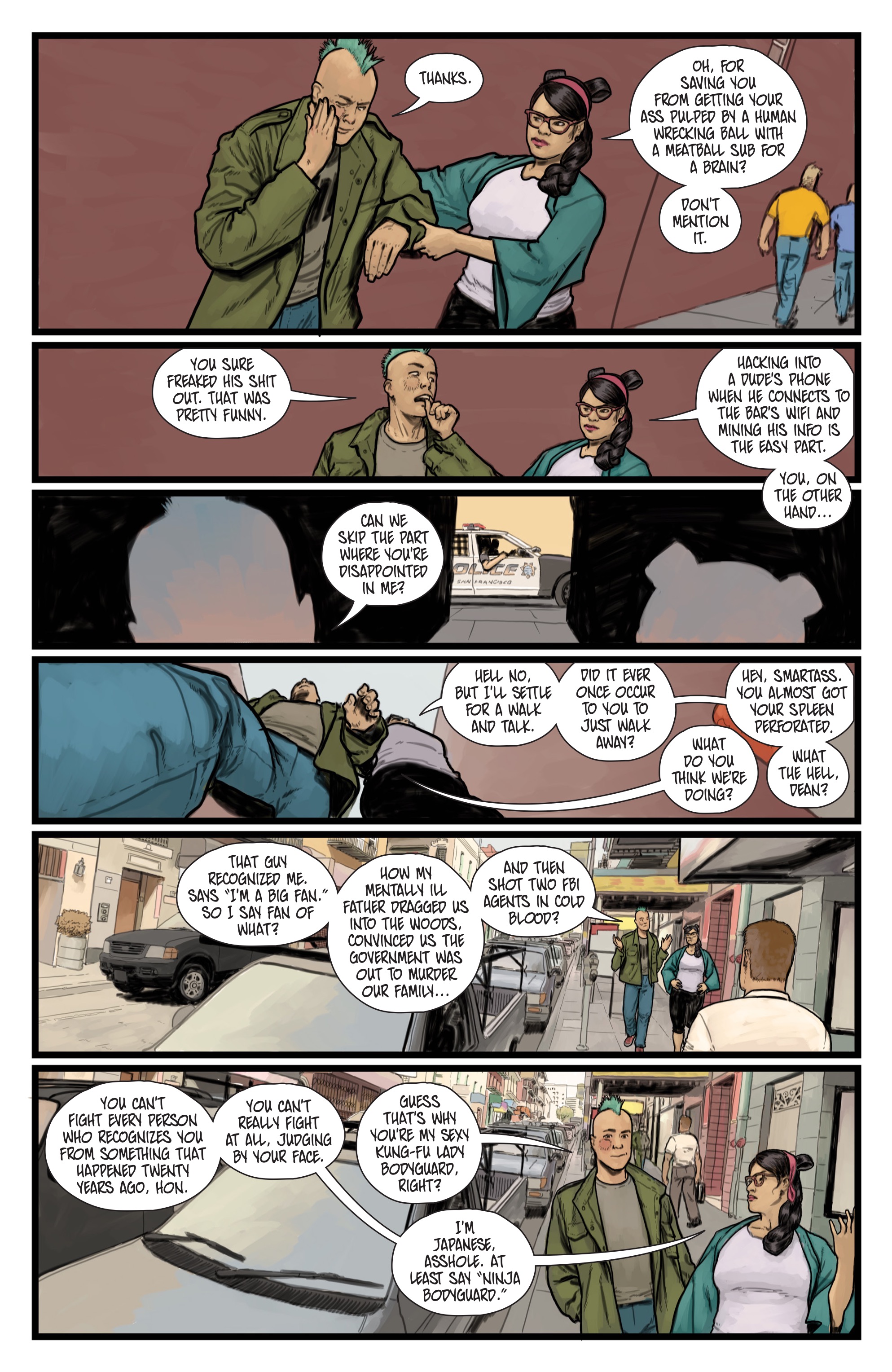 Read online Throwaways comic -  Issue #1 - 14