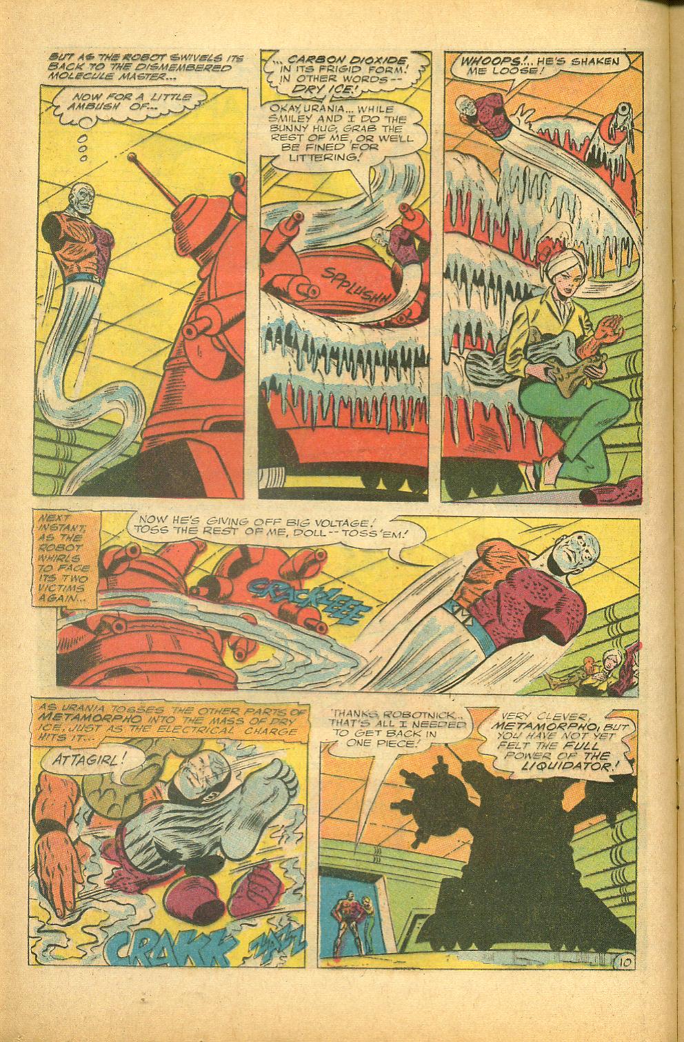 Read online Metamorpho comic -  Issue #10 - 16