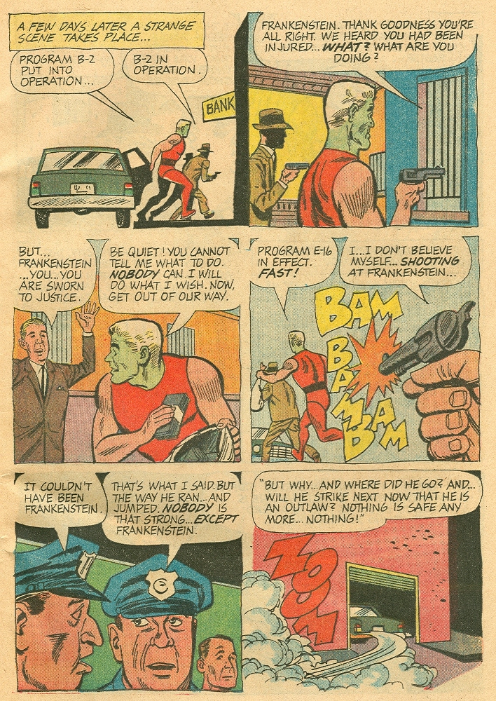Read online Frankenstein (1964) comic -  Issue #3 - 13
