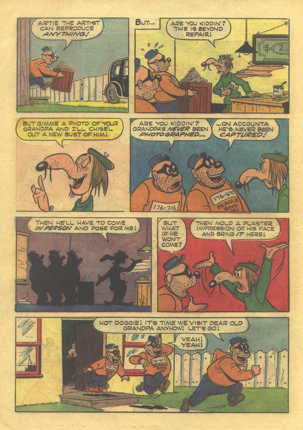 Read online Walt Disney THE BEAGLE BOYS comic -  Issue #3 - 18
