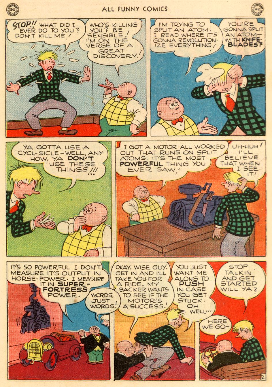 Read online All Funny Comics comic -  Issue #10 - 9