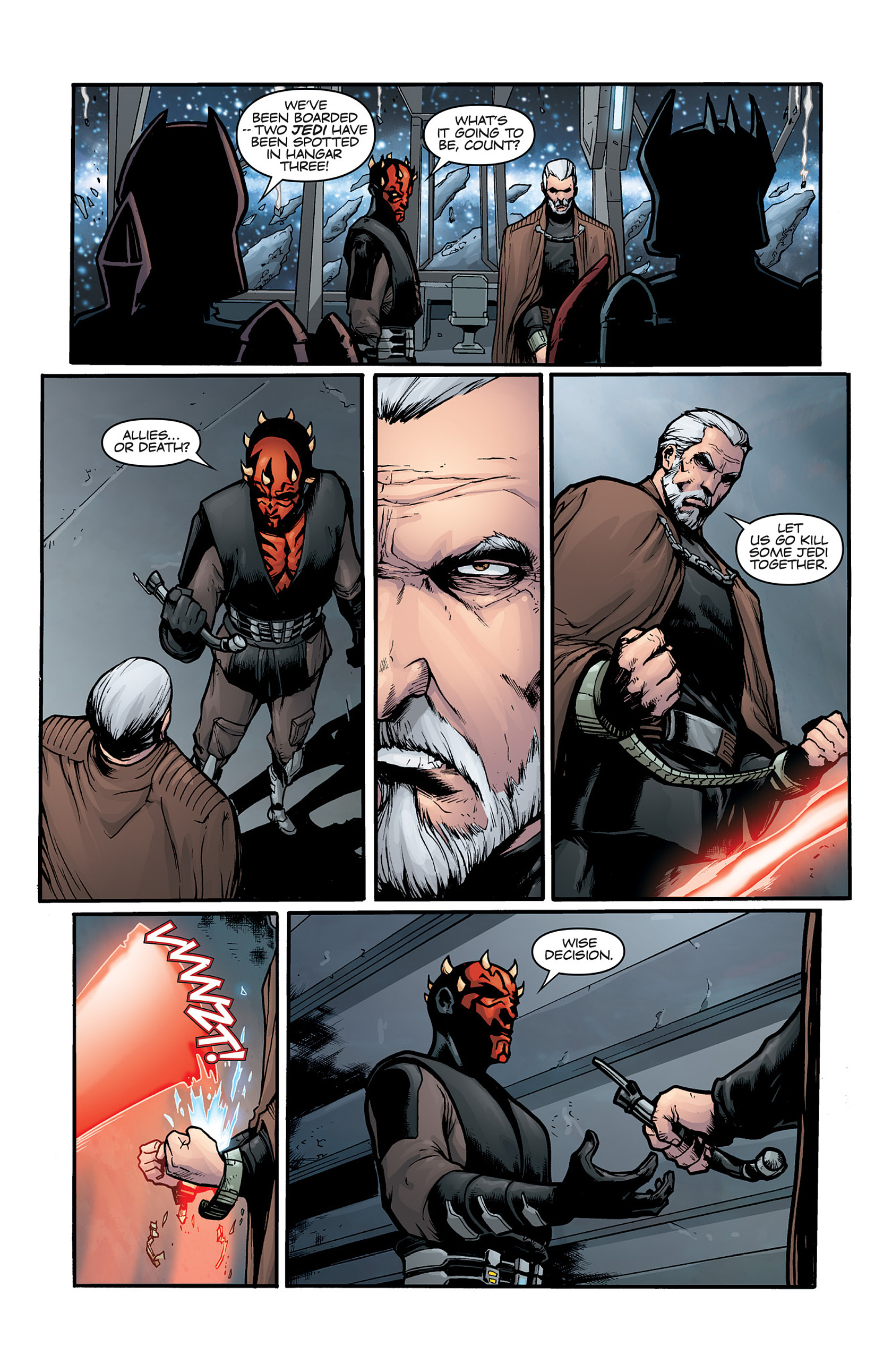 Read online Star Wars: Darth Maul - Son of Dathomir comic -  Issue #3 - 16
