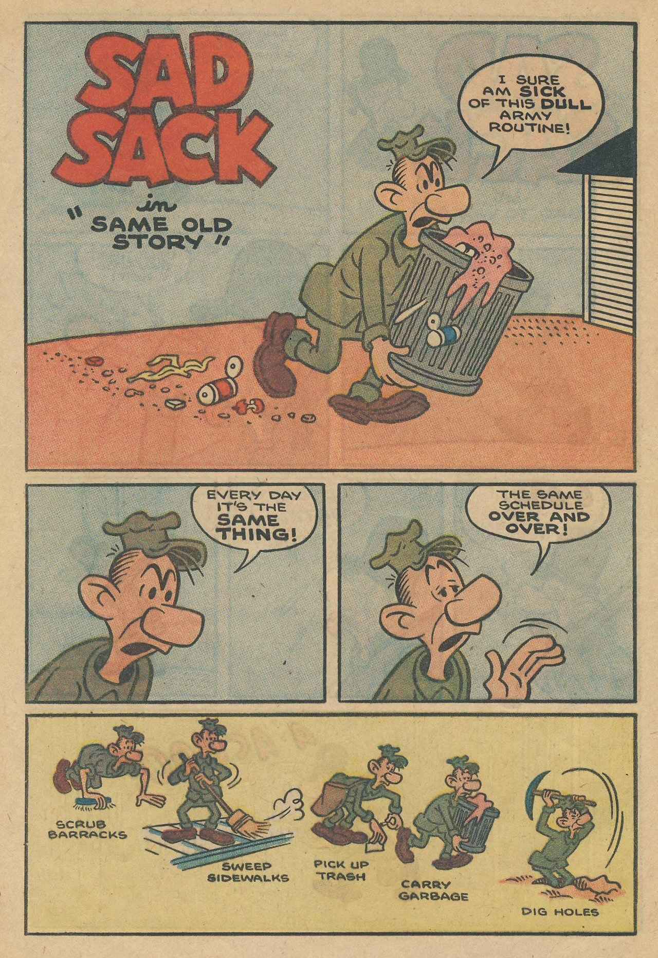 Read online Sad Sack comic -  Issue #110 - 12