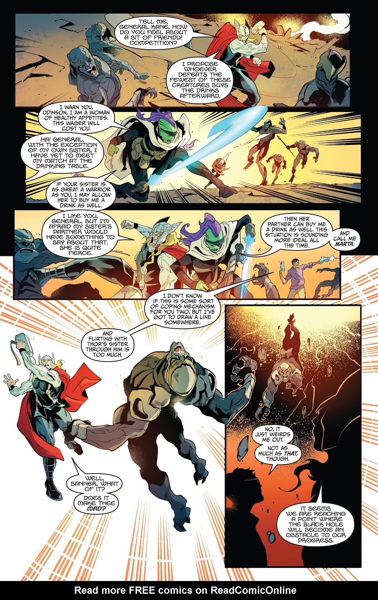 Read online Thor vs. Hulk: Champions of the Universe comic -  Issue #5 - 10