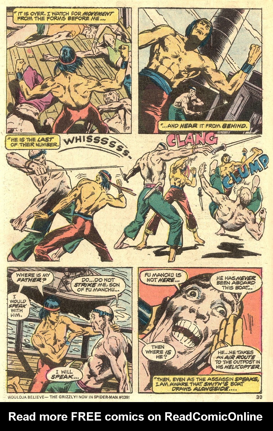 Read online Master of Kung Fu (1974) comic -  Issue #23 - 16