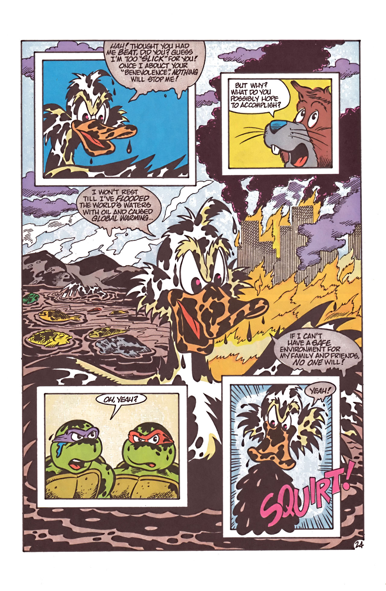Read online Teenage Mutant Ninja Turtles Meet The Conservation Corps comic -  Issue # Full - 26