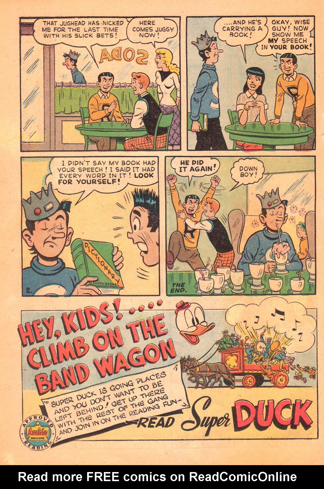 Read online Archie's Pal Jughead comic -  Issue #22 - 16