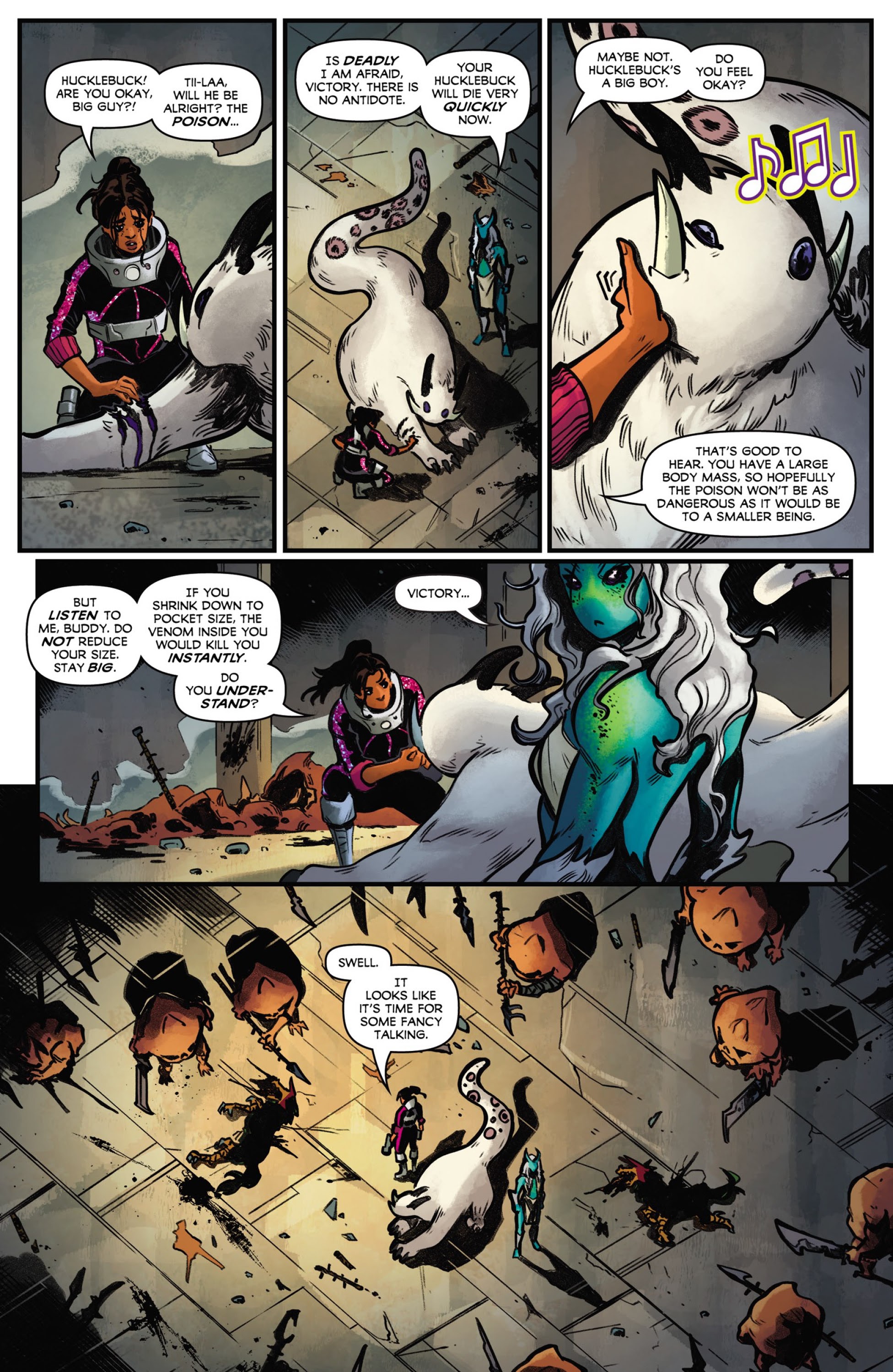 Read online Beyond the Farthest Star: Warriors of Zandar comic -  Issue #3 - 8