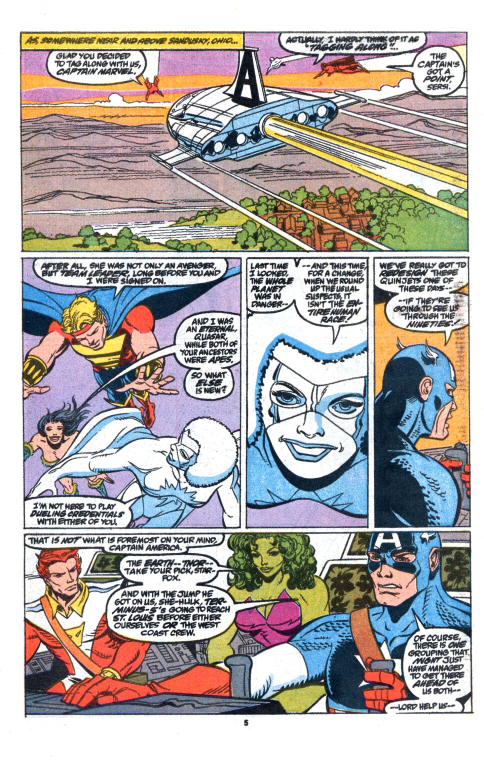 The Avengers (1963) issue Annual 19 - Page 5