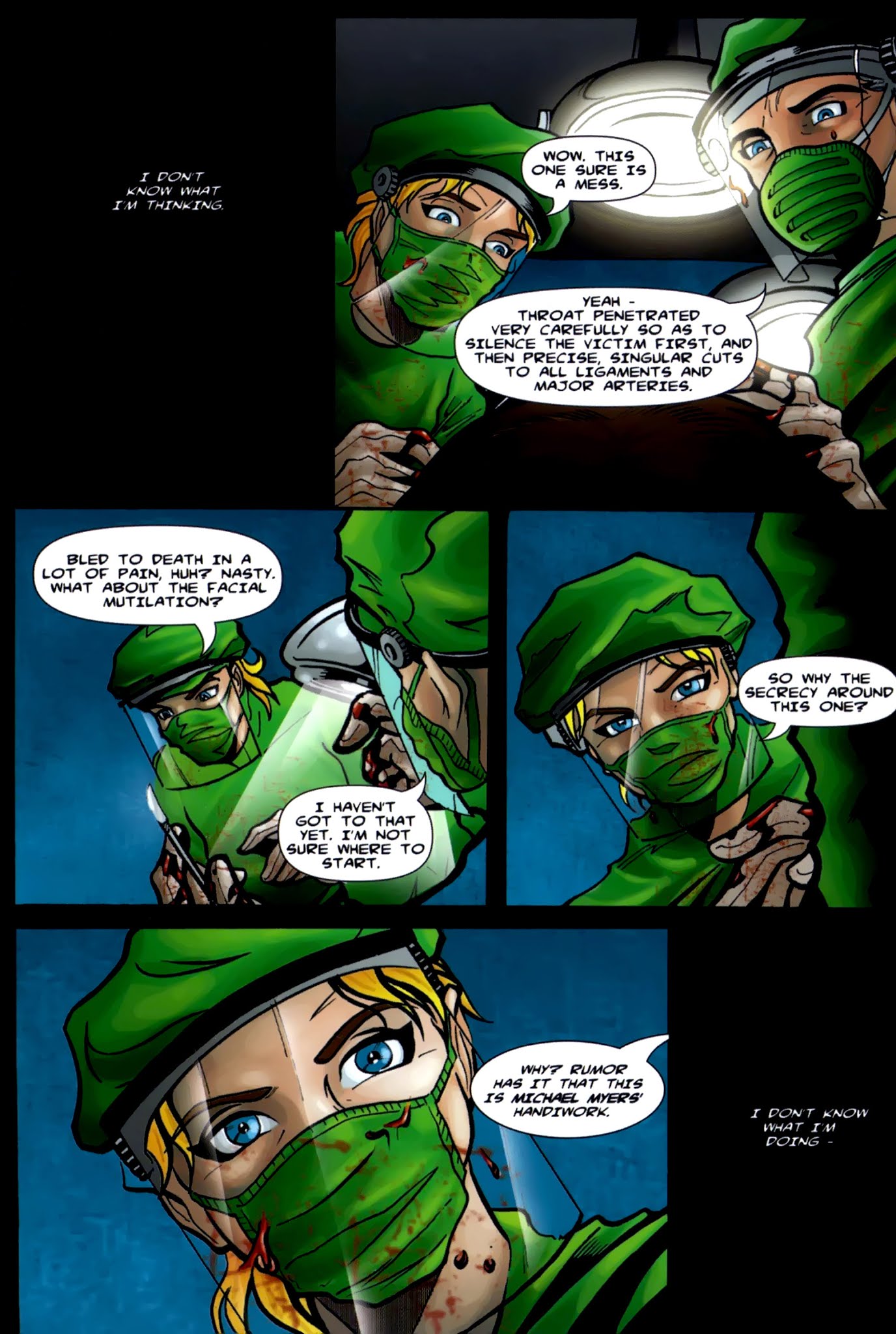 Read online Halloween: Autopsis comic -  Issue # Full - 15