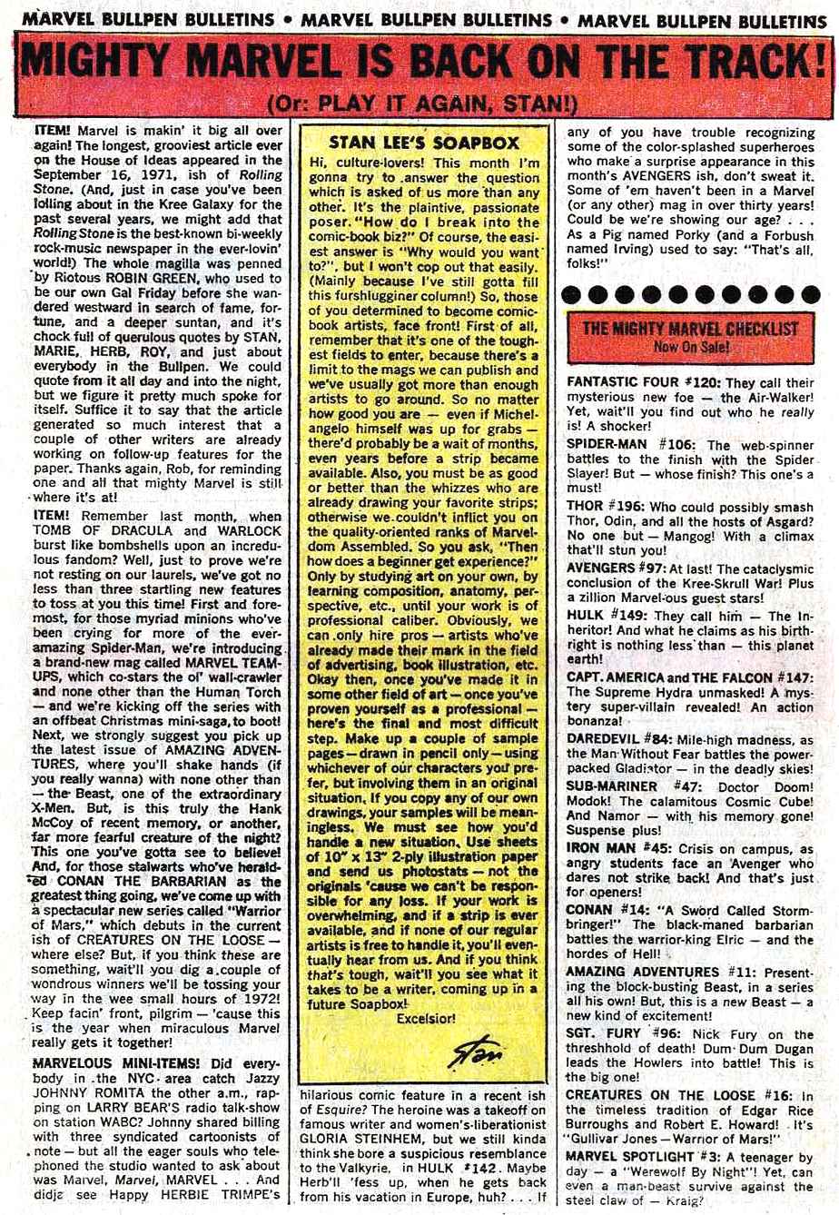 Read online The Avengers (1963) comic -  Issue #97 - 29