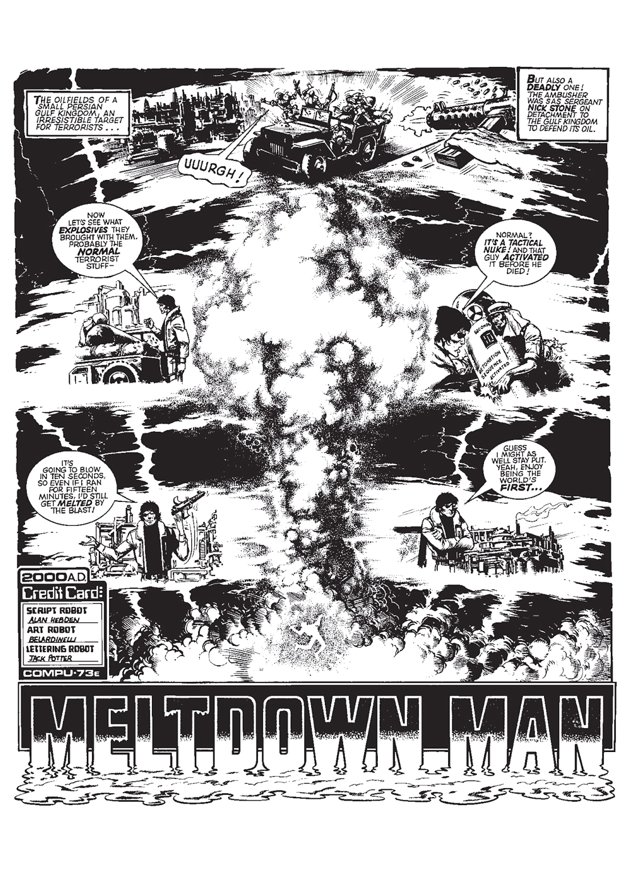 Read online Meltdown Man comic -  Issue # TPB - 7