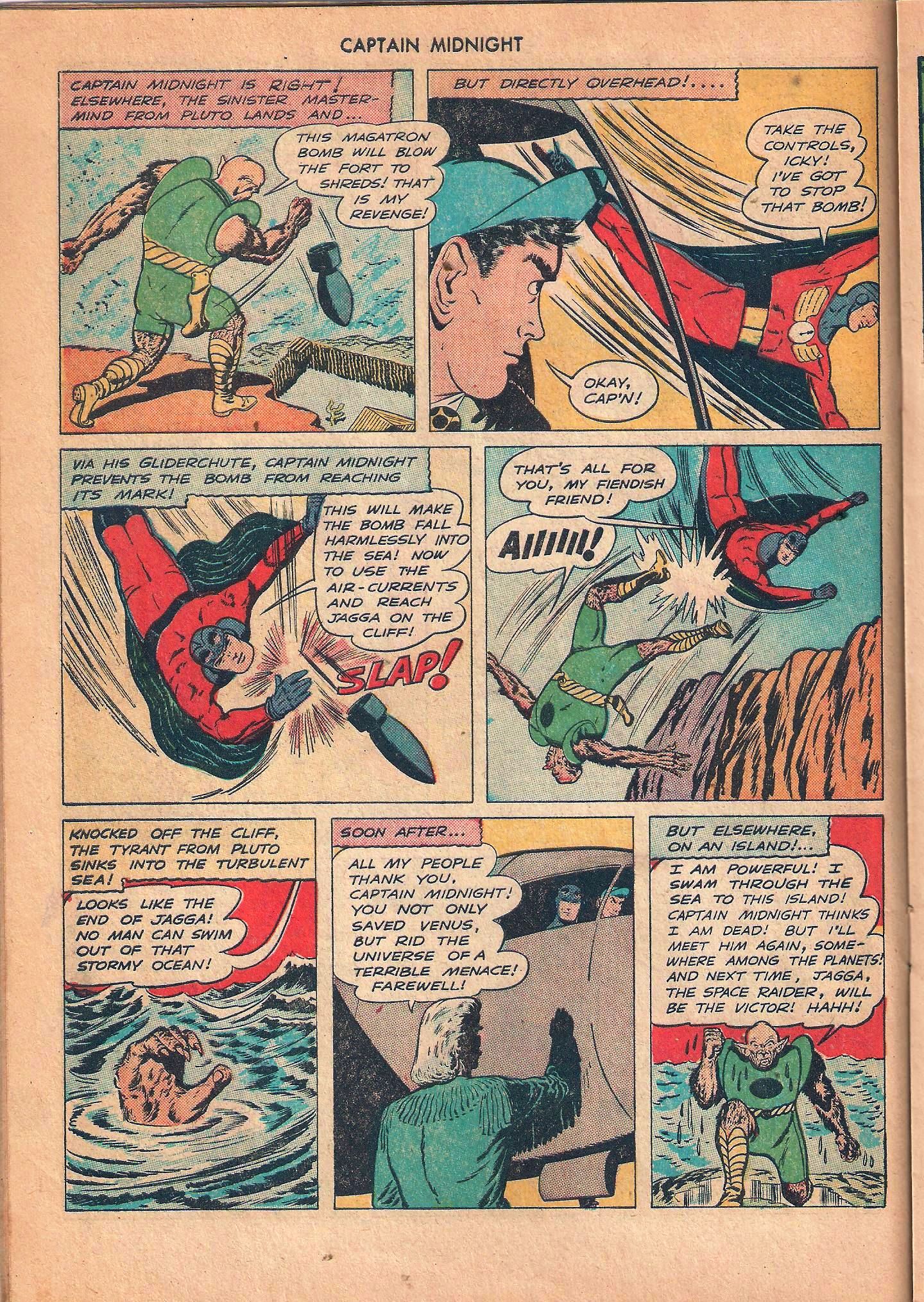 Read online Captain Midnight (1942) comic -  Issue #53 - 22