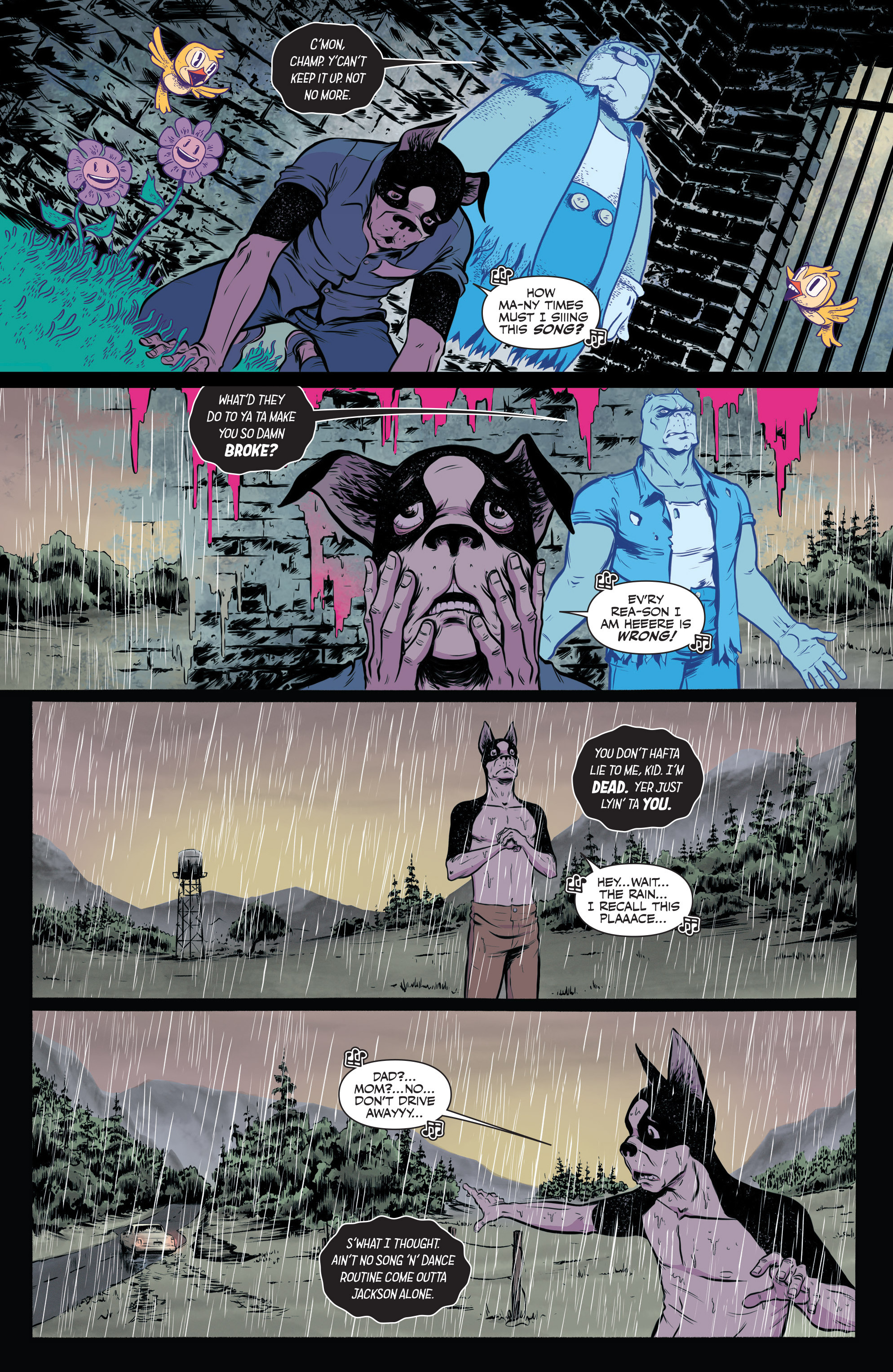 Read online Kennel Block Blues comic -  Issue #3 - 12