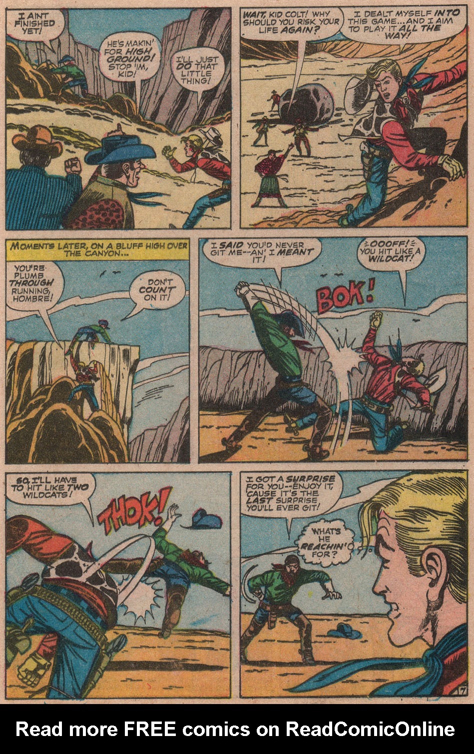 Read online Kid Colt Outlaw comic -  Issue #135 - 21