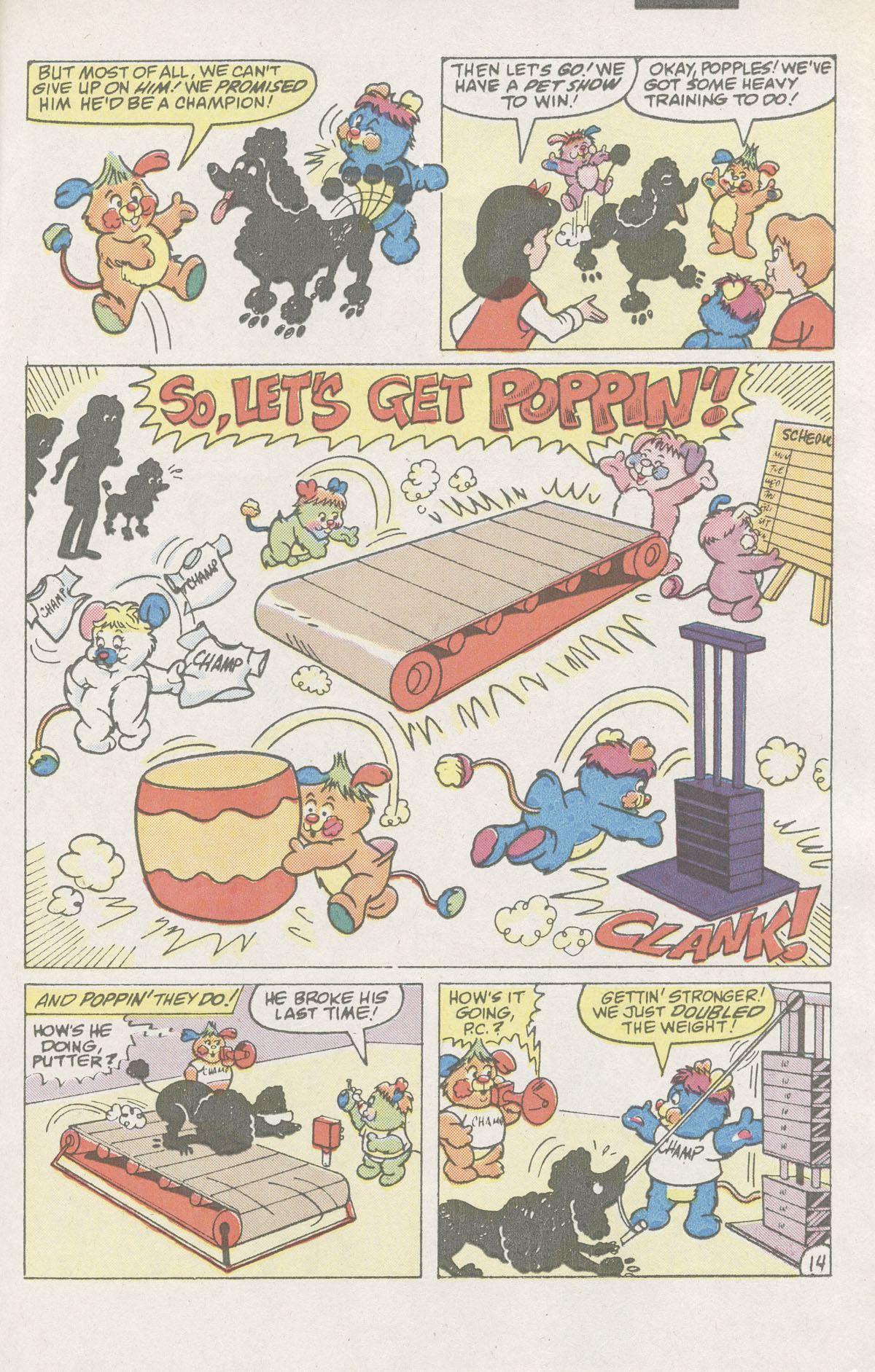 Read online Popples comic -  Issue #4 - 21