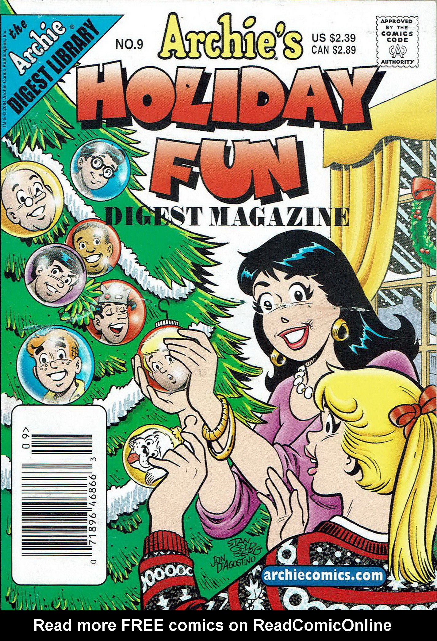 Read online Archie's Holiday Fun Digest comic -  Issue #9 - 1