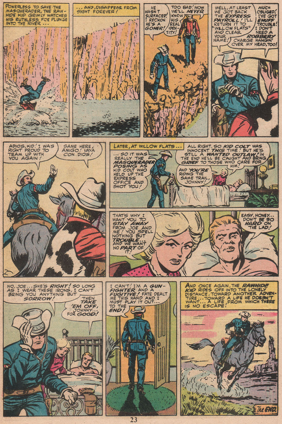 Read online The Rawhide Kid comic -  Issue #120 - 25