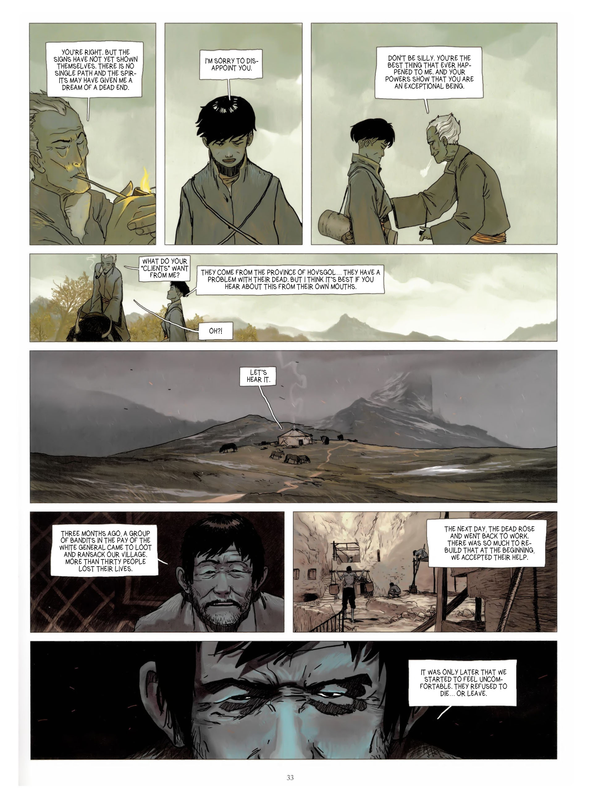 Read online Temujin comic -  Issue #1 - 35