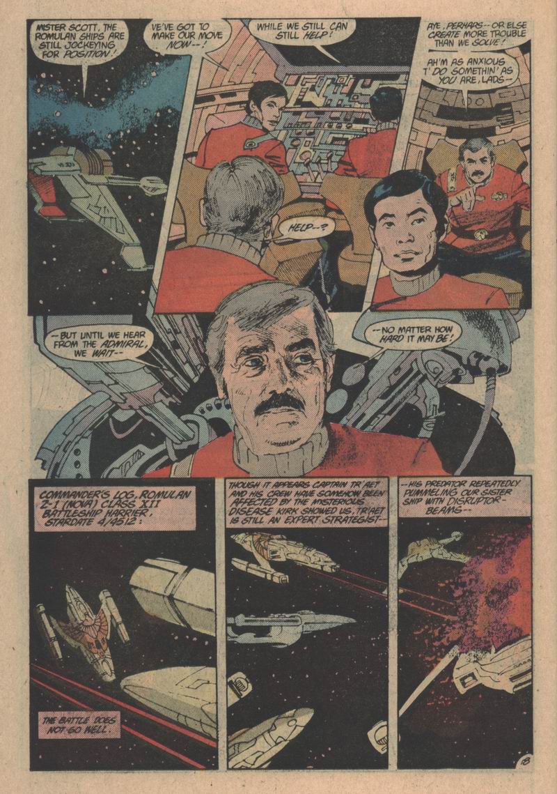 Read online Star Trek (1984) comic -  Issue #35 - 19