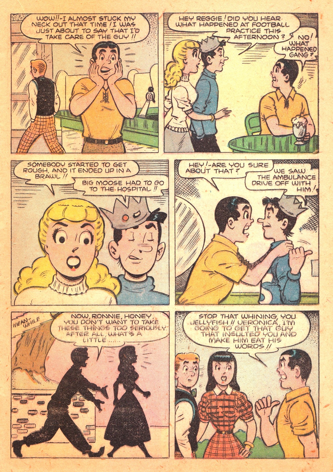 Read online Archie's Rival Reggie comic -  Issue #10 - 17