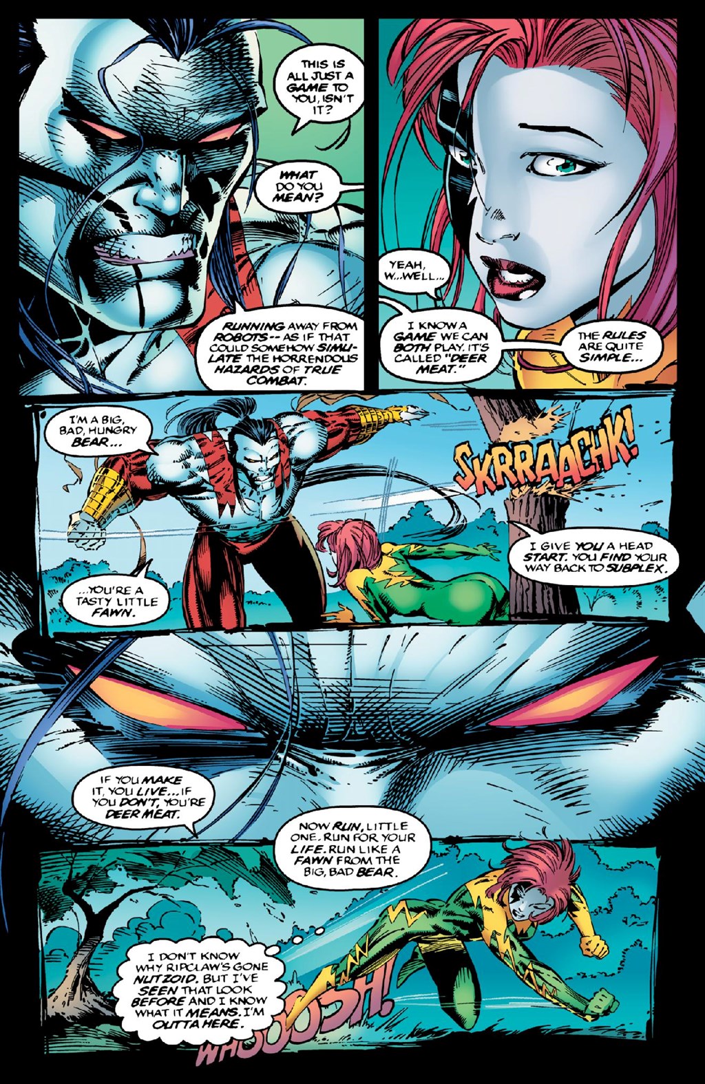 Read online Cyberforce (1992) comic -  Issue # _The Complete Cyberforce (Part 2) - 83