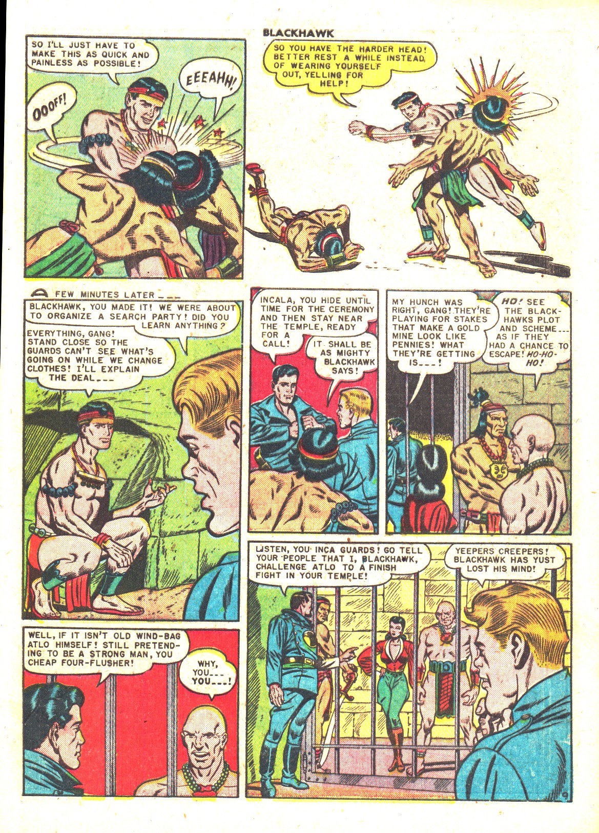Read online Blackhawk (1957) comic -  Issue #35 - 11