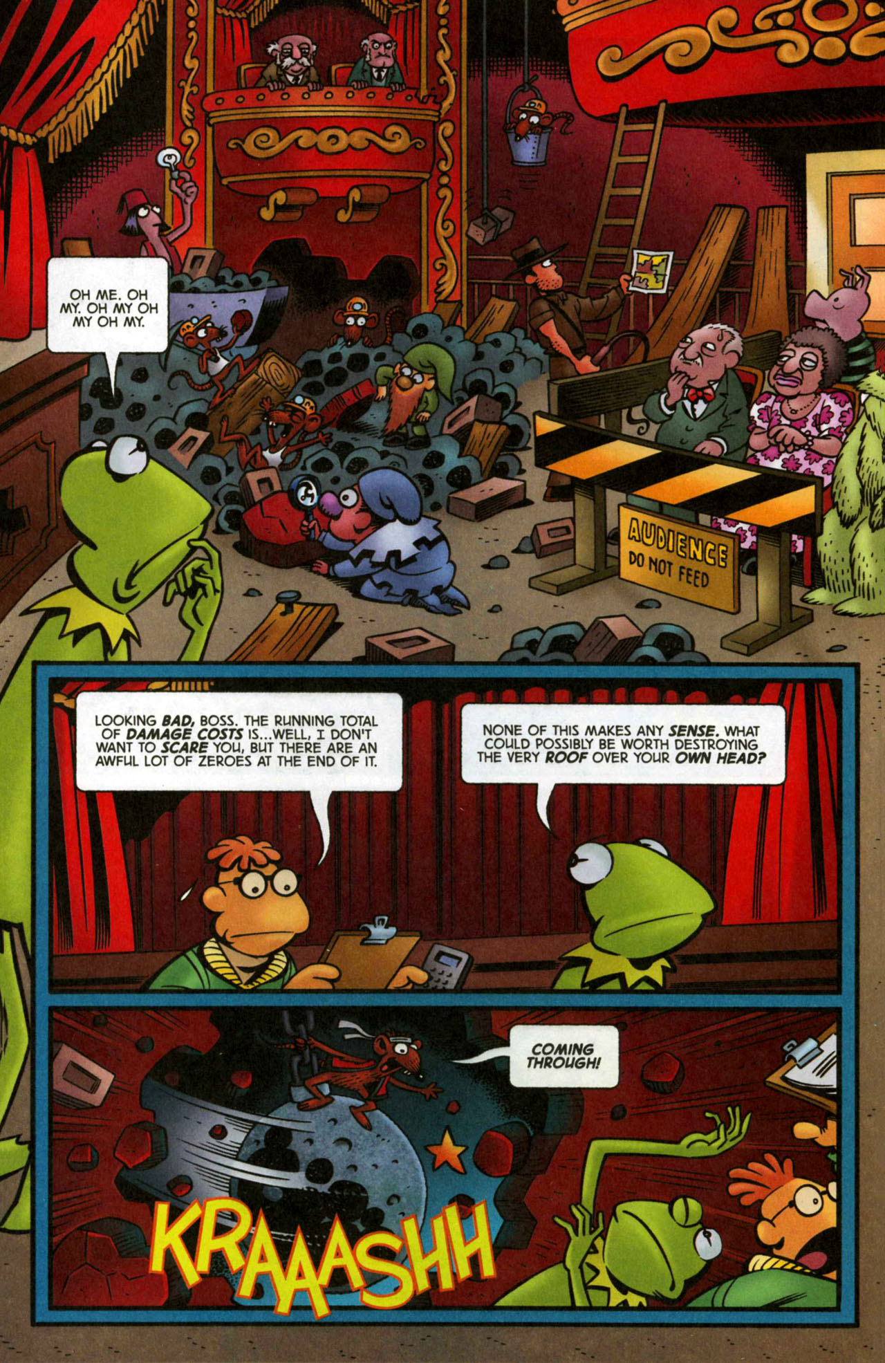 Read online The Muppet Show: The Treasure of Peg-Leg Wilson comic -  Issue #4 - 12