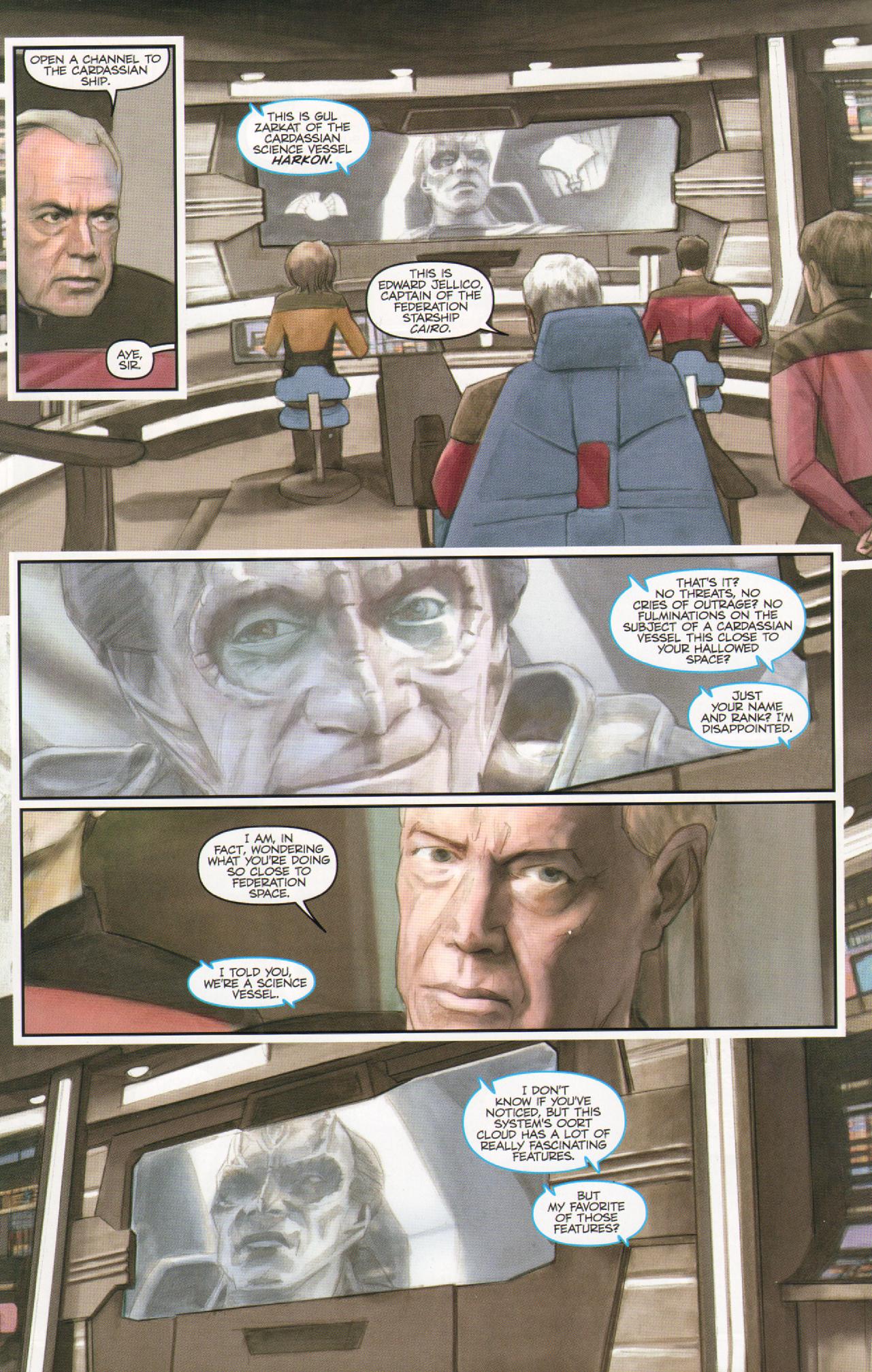 Read online Star Trek: Captain's Log comic -  Issue # Issue Jellico - 12