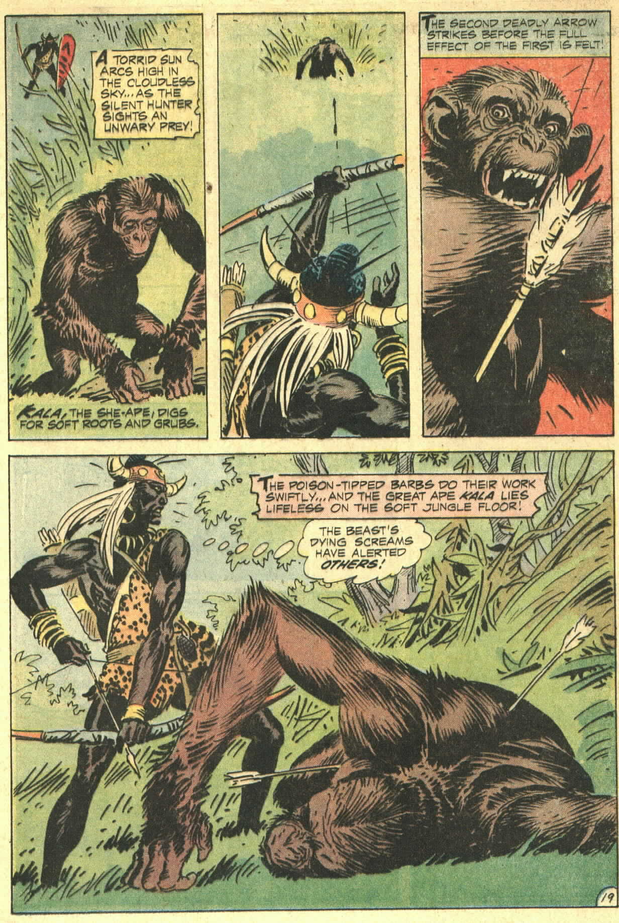 Read online Tarzan (1972) comic -  Issue #208 - 20