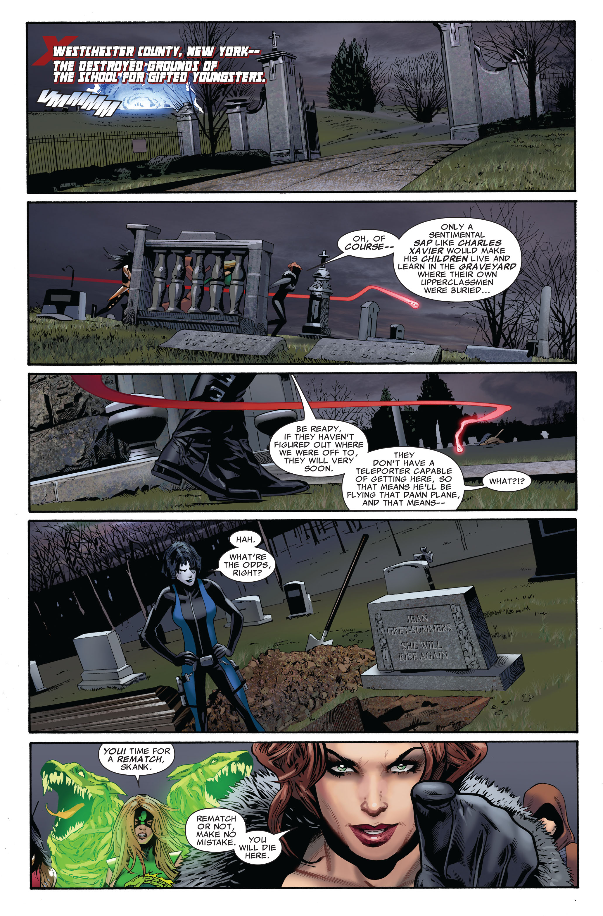 Read online Uncanny X-Men: Sisterhood comic -  Issue # TPB - 87