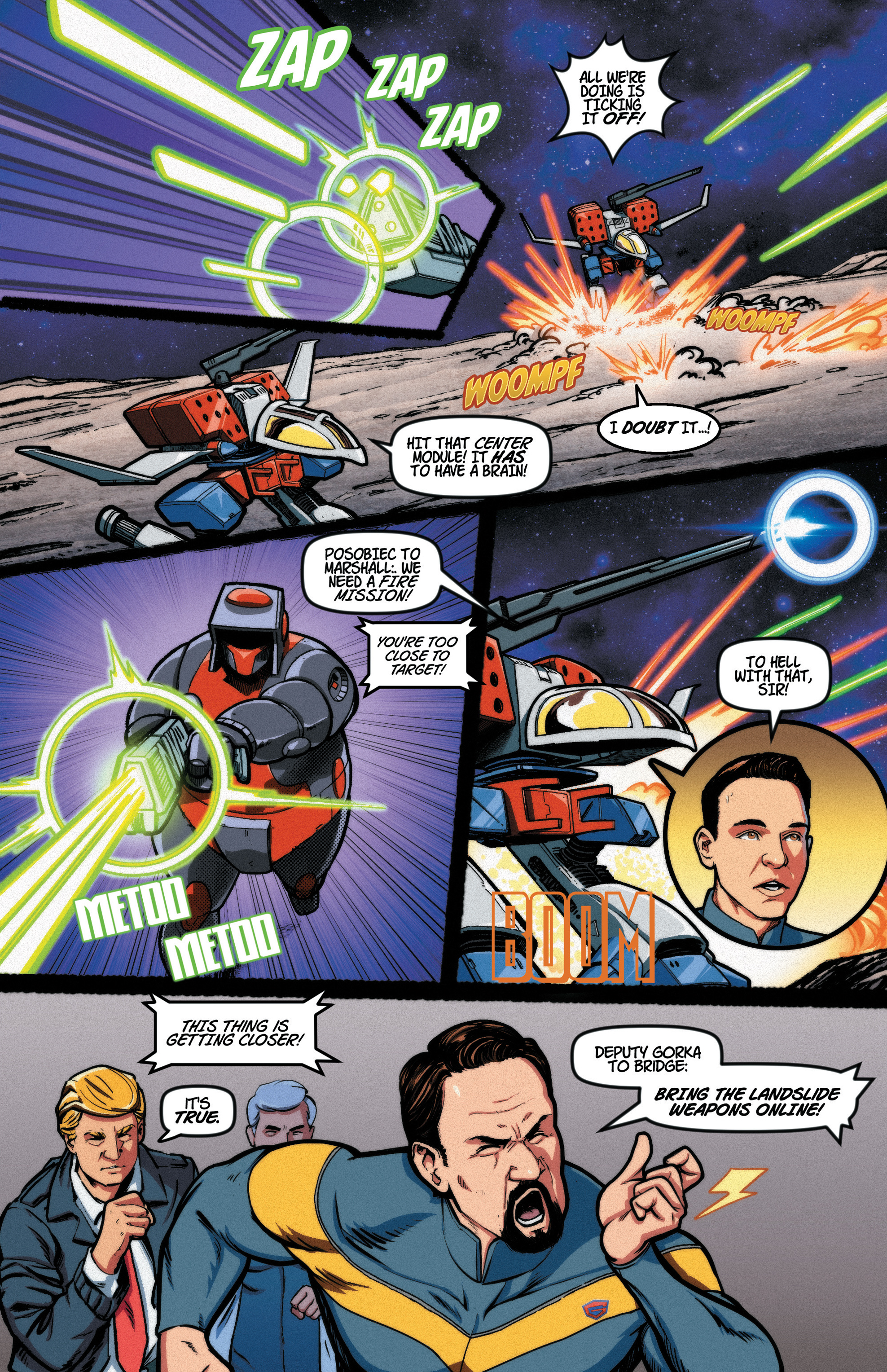Read online Trump's Space Force comic -  Issue # Full - 19